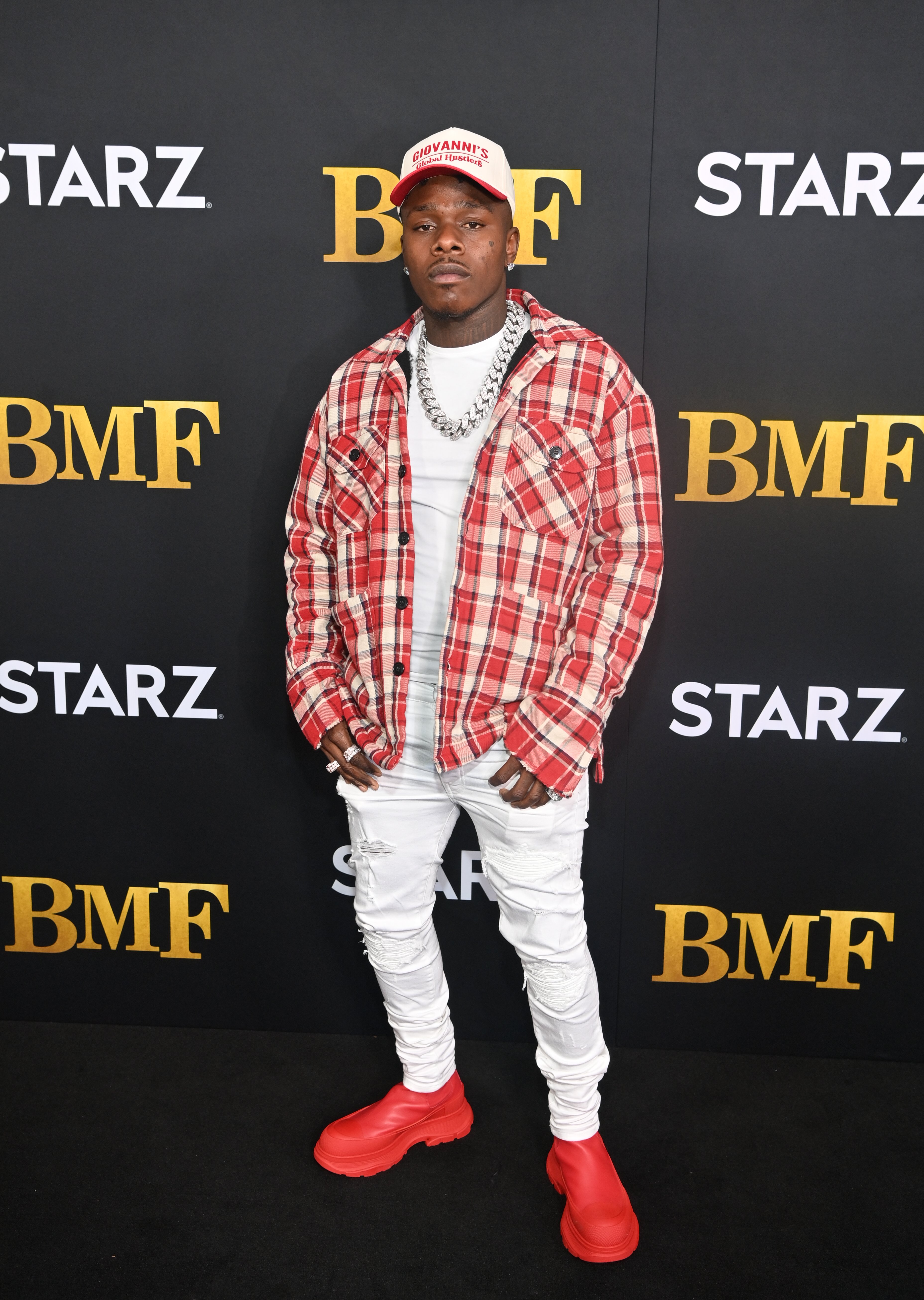 DaBaby at the world premiere of "BMF" World on September 23, 2021 | Source: Getty Images