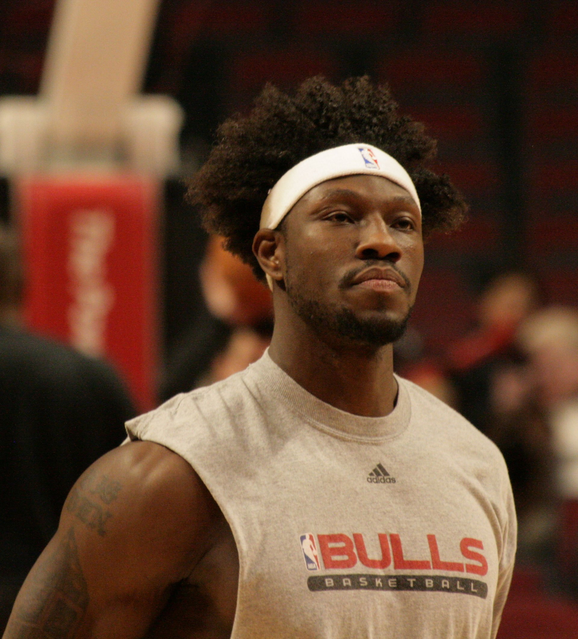 Wallace during his tenure with the Bulls in 2008 | Photo By Jauerback, CC BY-SA 4.0, Wikimedia Commons Images