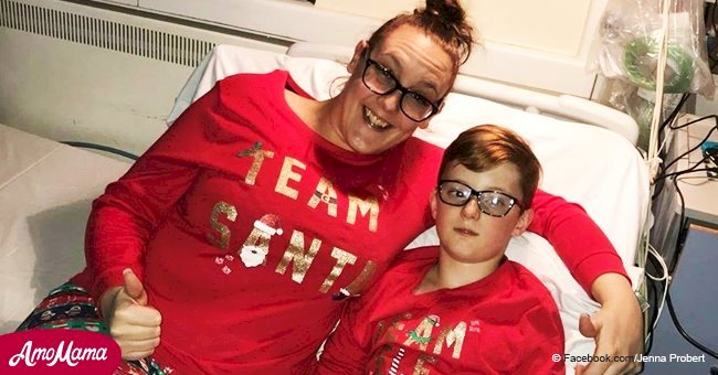 11-year-old returns home for his last Christmas 