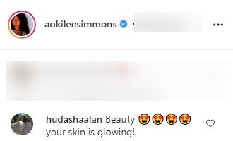 A fan's comment under a picture of Aoki Lee Simmons and her brothers, posted on Instagram. | Photo: Instagram/aokileesimmons