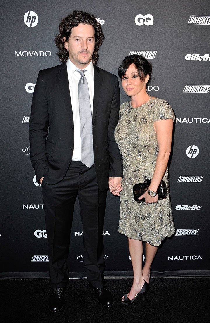 Shannen Doherty and Kurt Iswarienko. I Image: Getty Images. Shannen Doherty and Kurt Iswarienko. I Image: Getty Images.