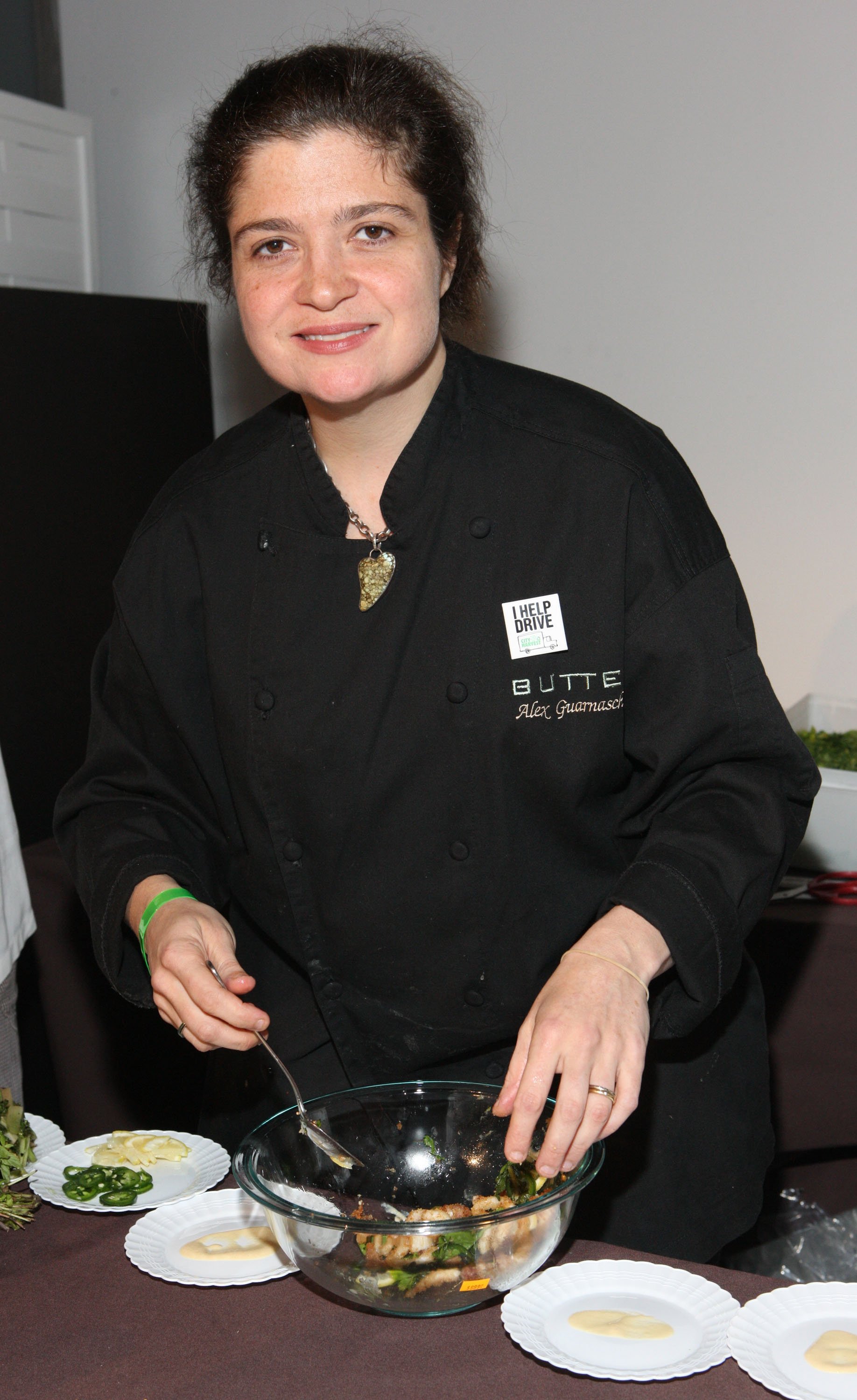 Alex Guarnaschelli during the 11th Annual New York Taste at Skylight on November 2, 2009 in New York City. / Source: Getty Images