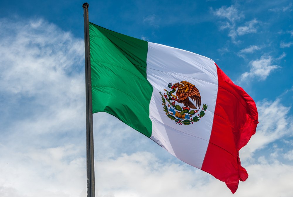 Bandera de México.| Fuente: Shutterstock Bandera de México.| Fuente: Shutterstock
