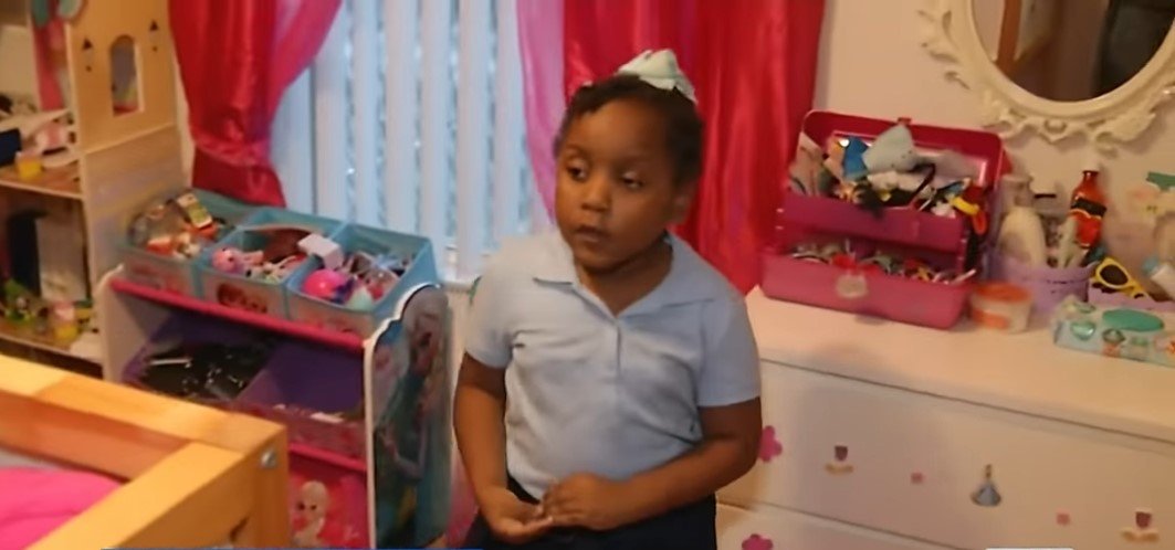 Bild der 6-jährigen Kaia Rolle | Quelle: Youtube/WKMG News 6 ClickOrlando