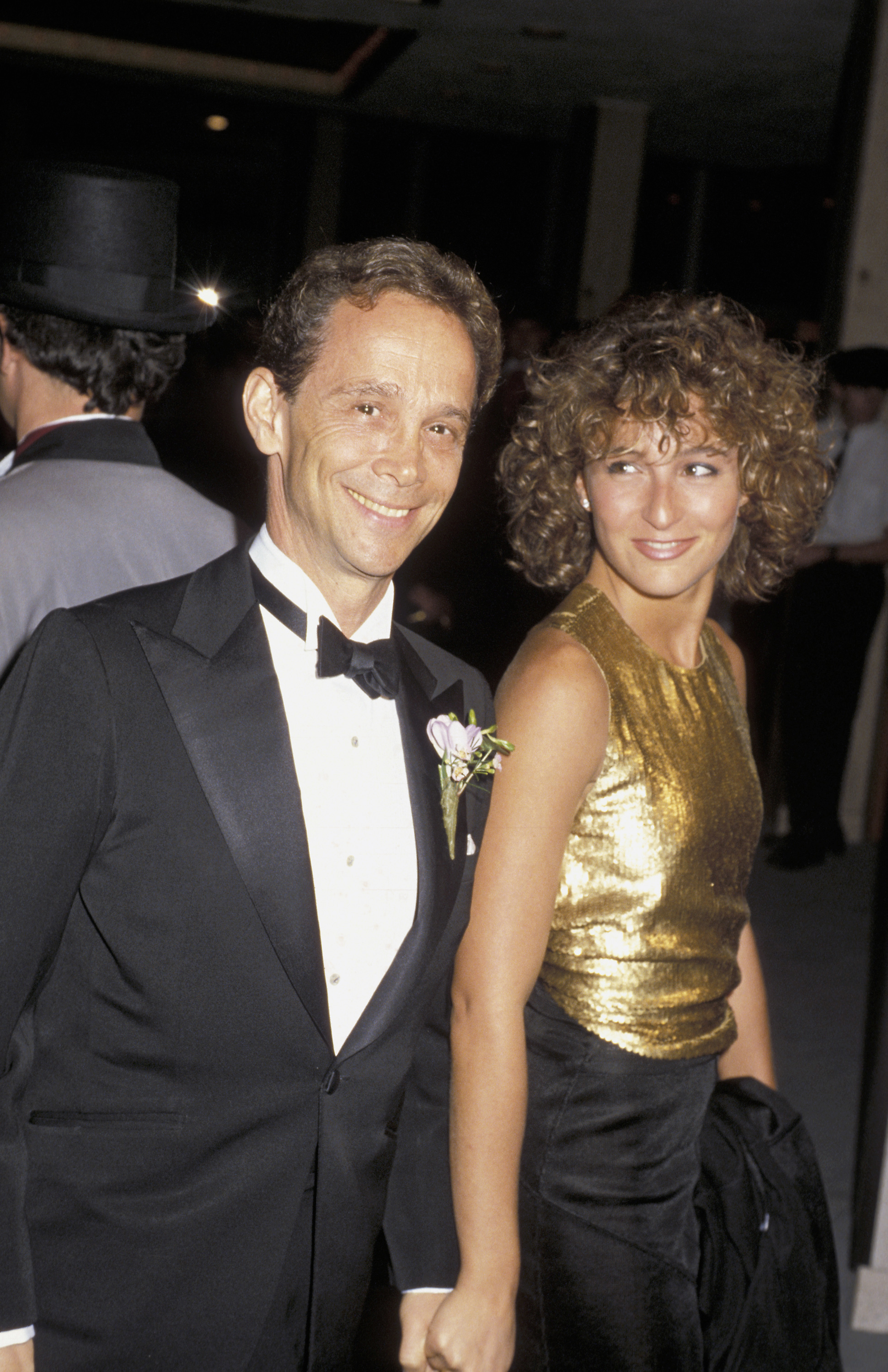 Joel and Jennifer Grey at the 43rd Annual Golden Globe Awards in 1986 | Source: Getty Images