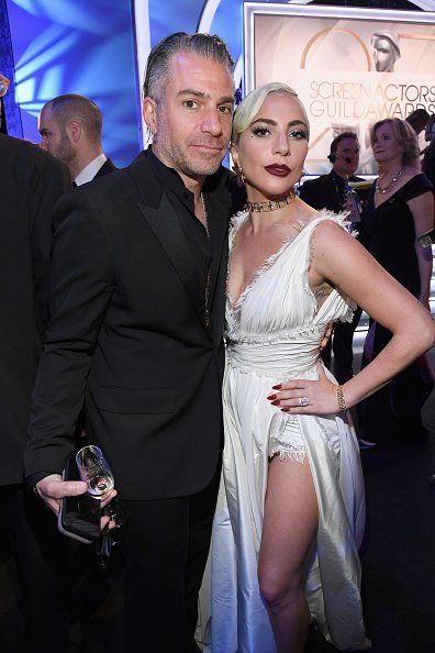Christian Carino and Lady Gaga at The Shrine Auditorium on January 27, 2019 in Los Angeles, California | Photo: Getty Images