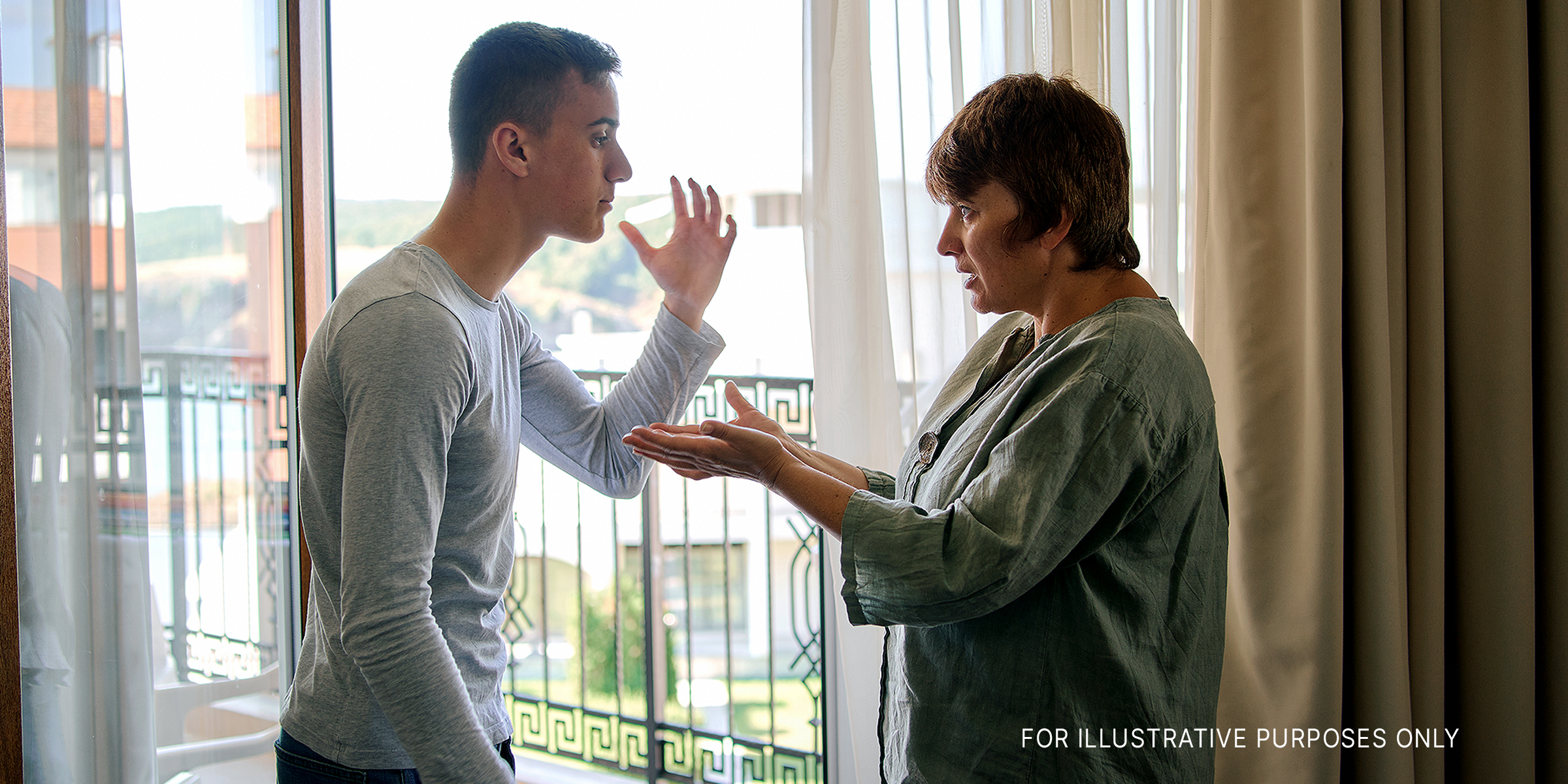 Mother arguing with teenage son | Source: Getty Images