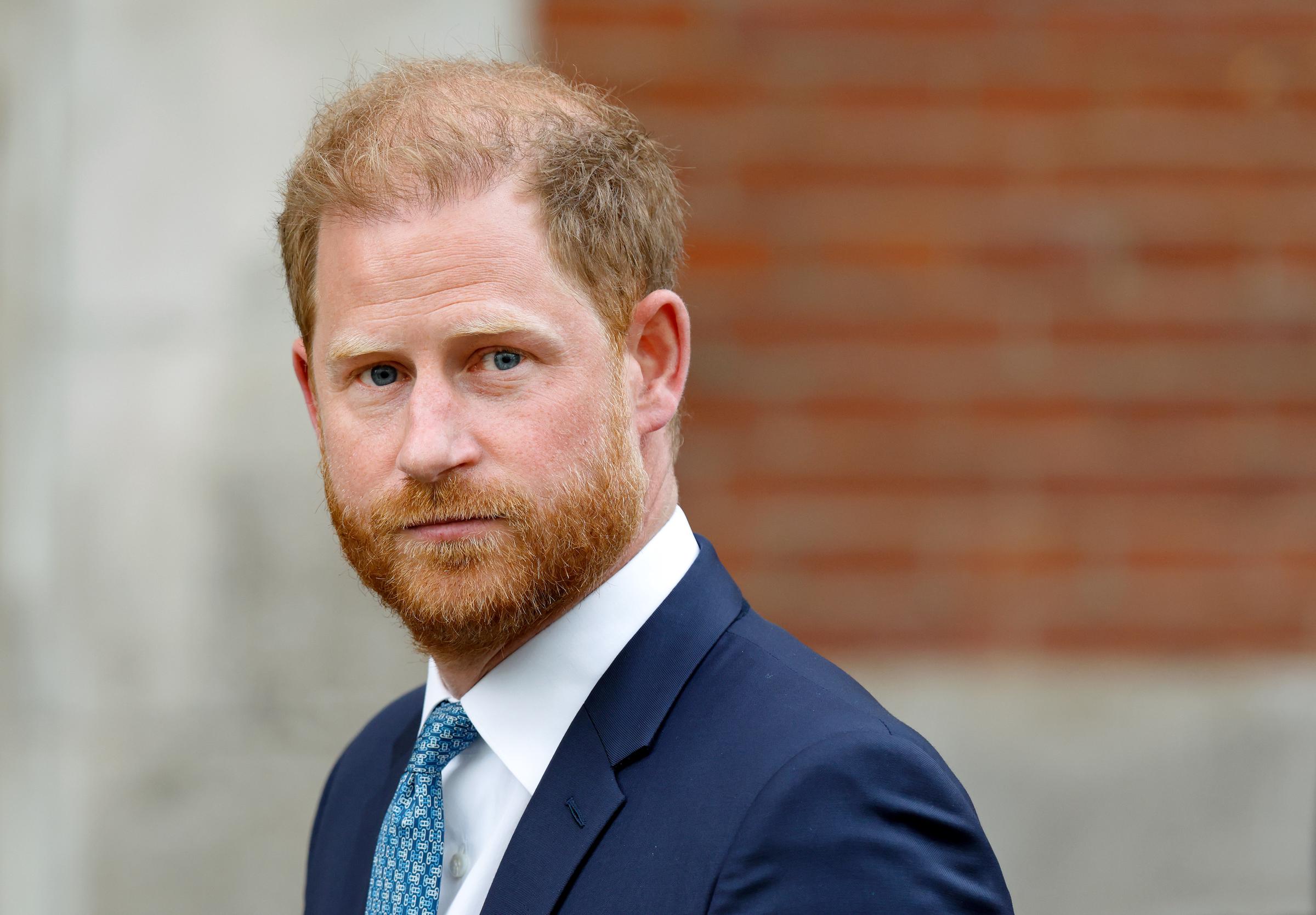 Prince Harry, Duke of Sussex departs after attending a Court of Appeal hearing regarding his security at the Royal Courts of Justice on April 8, 2025, in London, England. | Source: Getty Images