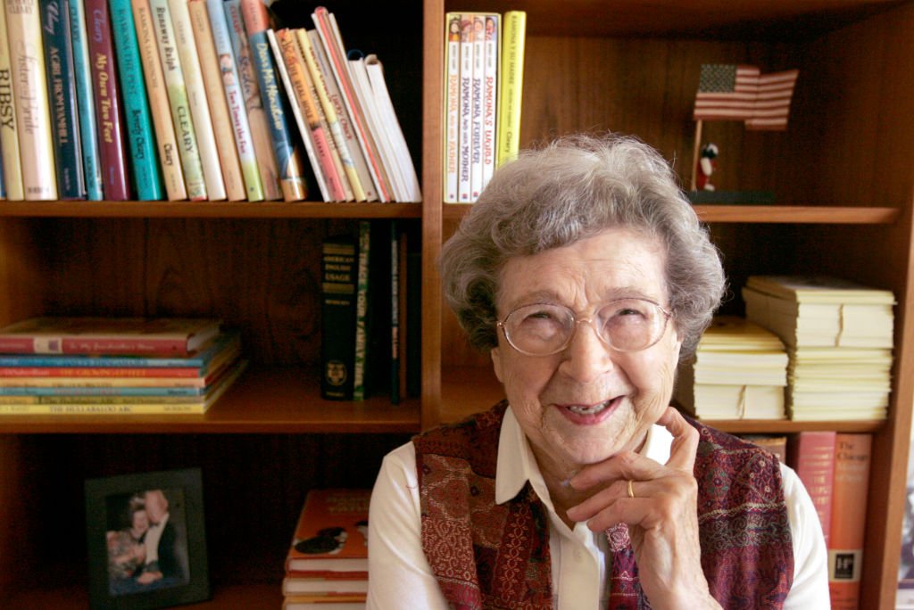A portrait of Beverly Cleary at home in Carmel Valley on April 27, 2006 | Photo: Getty Images