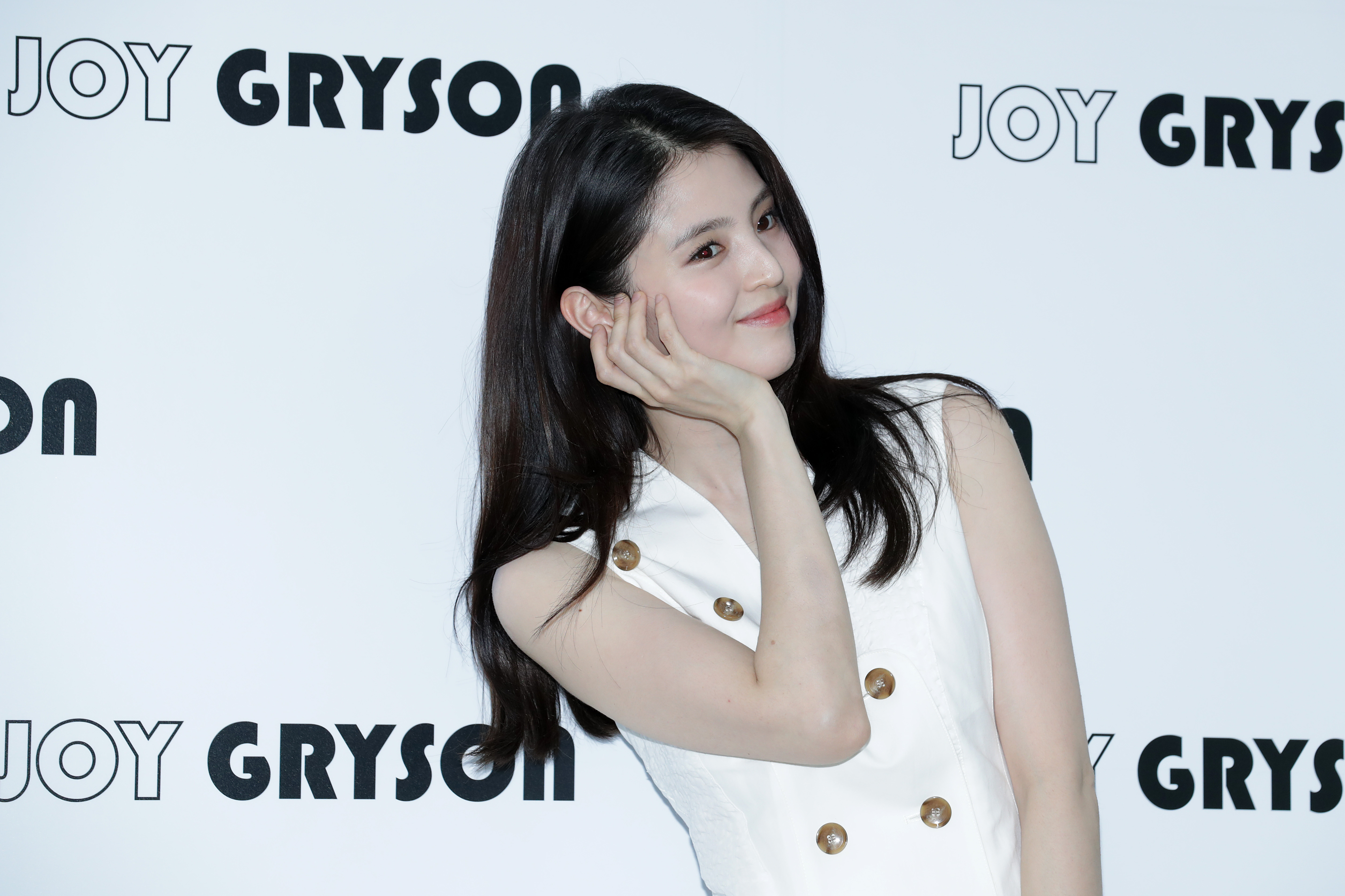South Korean actress Han So-Hee attends the JOY GRYSON concept store 'Butterfly Garden' photocall on June 4, 2022, in Seoul, South Korea. | Source: Getty Images