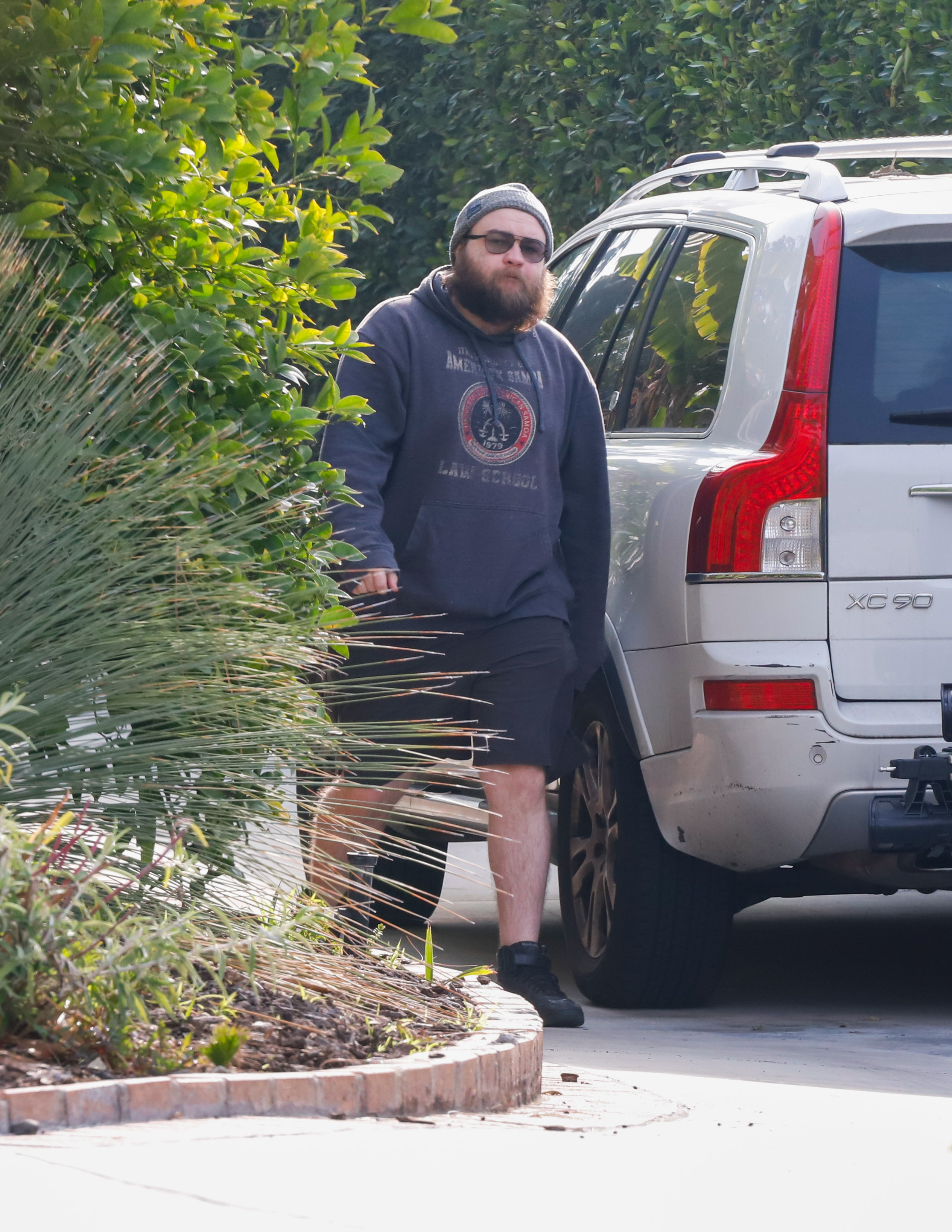 Angus T. Jones seen on February 24, 2024, in Los Angeles, California. | Source: Getty Images