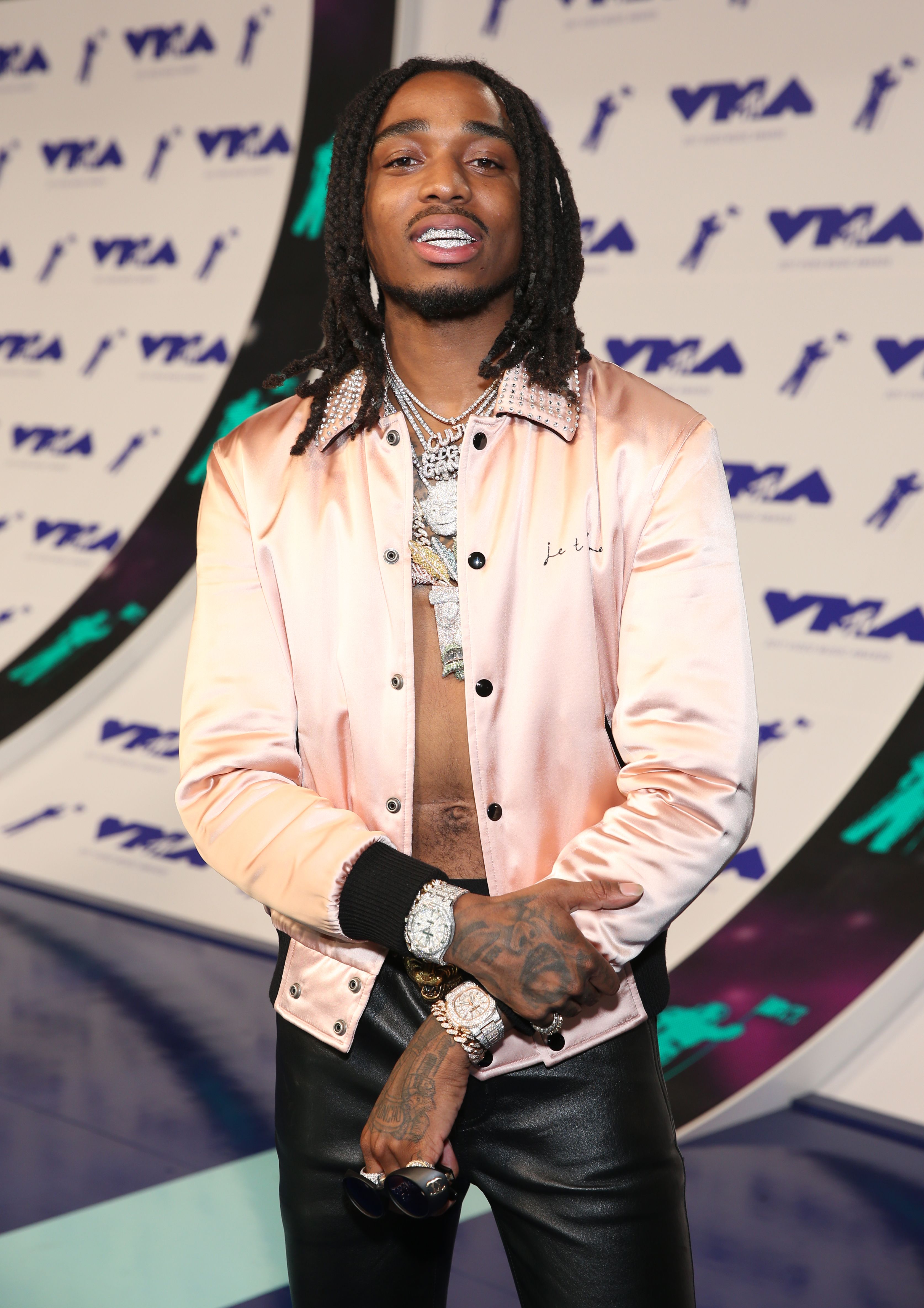 Migos member Quavo at the MTV VMAs | Source: Getty Images