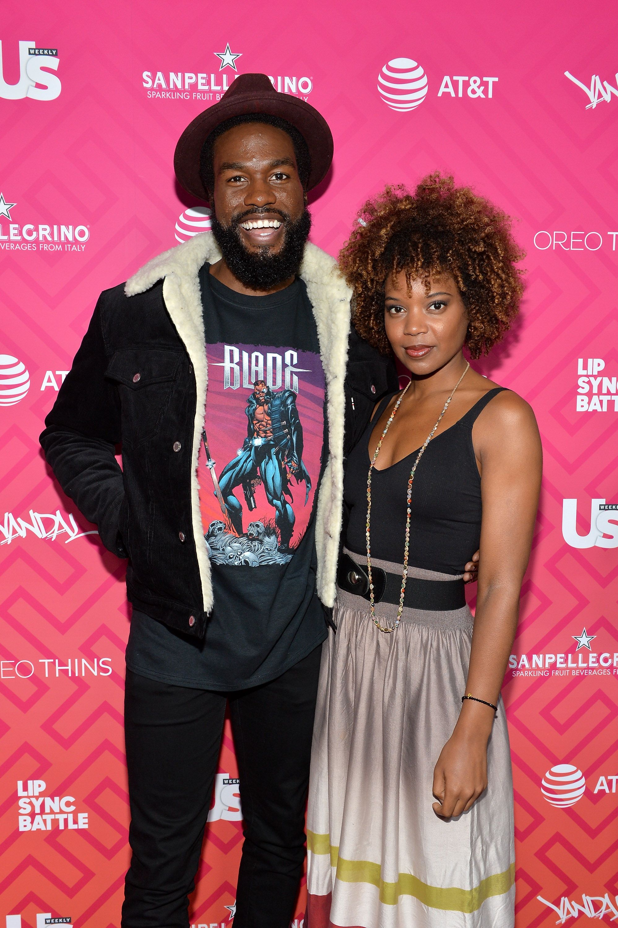 Yahya Abdul-Mateen and Chasten Harmon at the Us Weekly's Most Stylish New Yorkers 2016 in New York City | Source: Getty Images