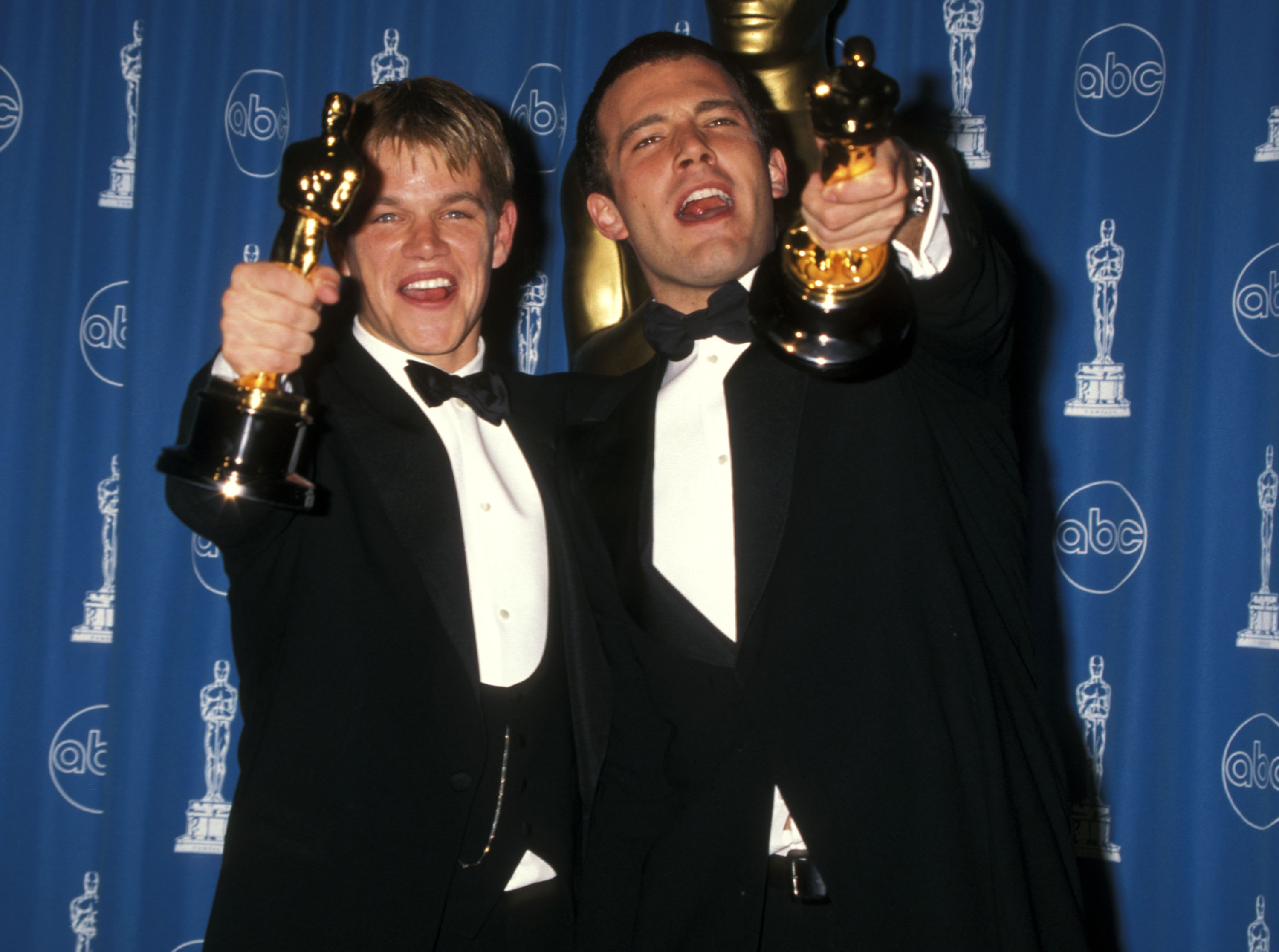 Matt Damon and Ben Affleck on March 23, 1998, in Los Angeles, California | Source: Getty Images