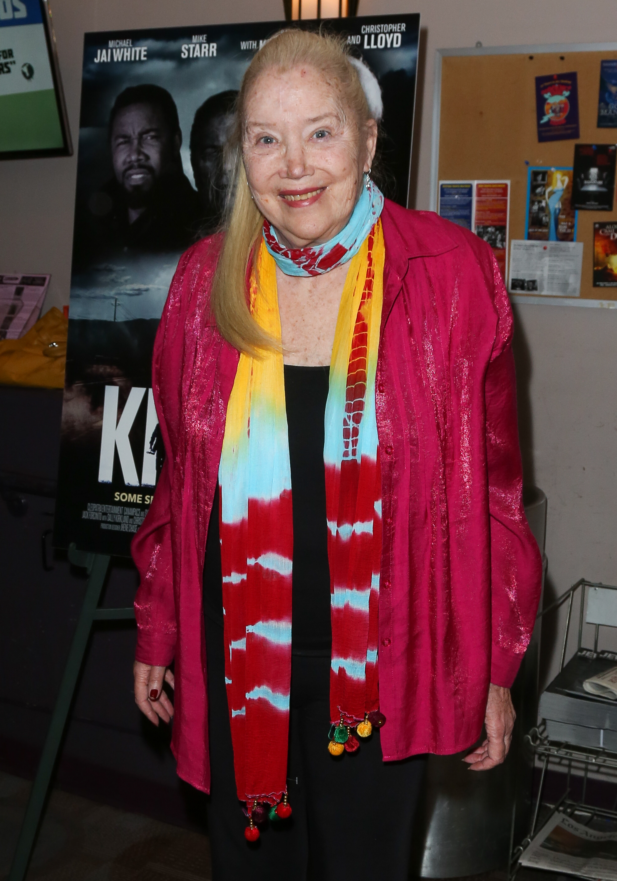 Sally Kirkland attends the screening for "Making A Killing" at the Laemmle Music Hall in Beverly Hills, California on August 10, 2018. | Source: Getty Images