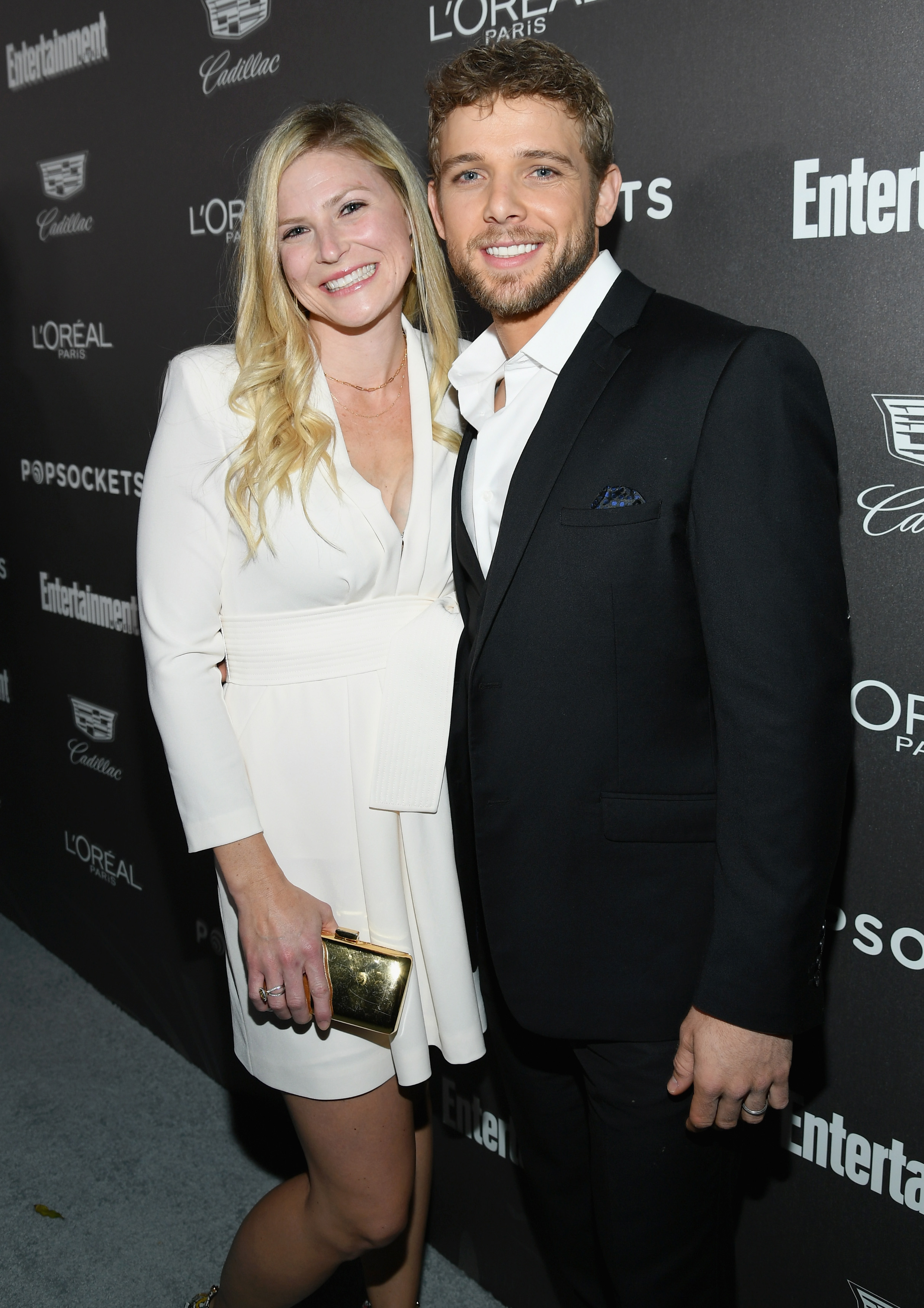 Lexi Murphy and Max Thieriot at Entertainment Weekly's celebration of the Screen Actors Guild Award nominees on January 26, 2019, in Los Angeles, California | Source: Getty Images