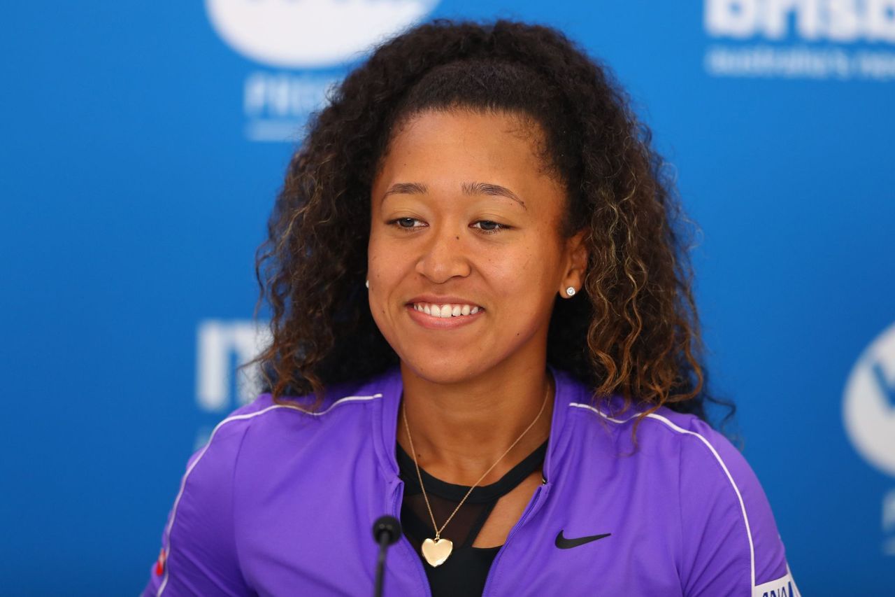 Naomi Osaka of Japan speaks to media ahead of the 2020 Brisbane International at Pat Rafter Arena on January 05, 2020. | Photo: Getty Images