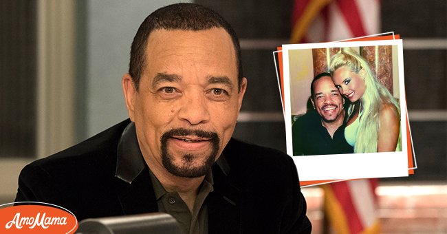 Rapper and Actor, Ice-T on "Law&Order: SVU" [left] Photo of Ice-T's wife Coco Austin and their daughter Channel [right] | Photo:  instagram.com/coco  Getty Images