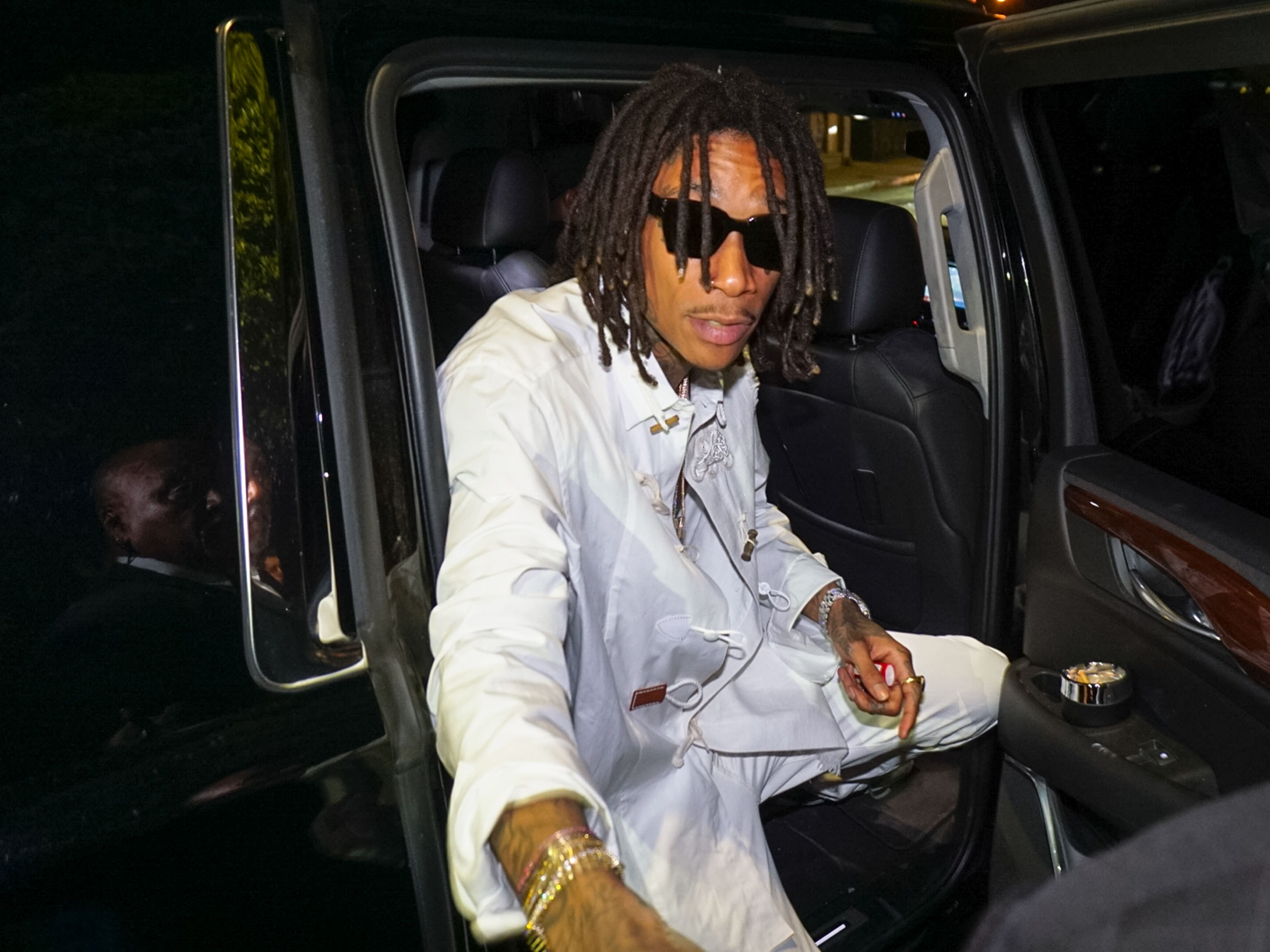 Wiz Khalifa is seen on December 7, 2017, in Los Angeles, California. | Source: Getty Images