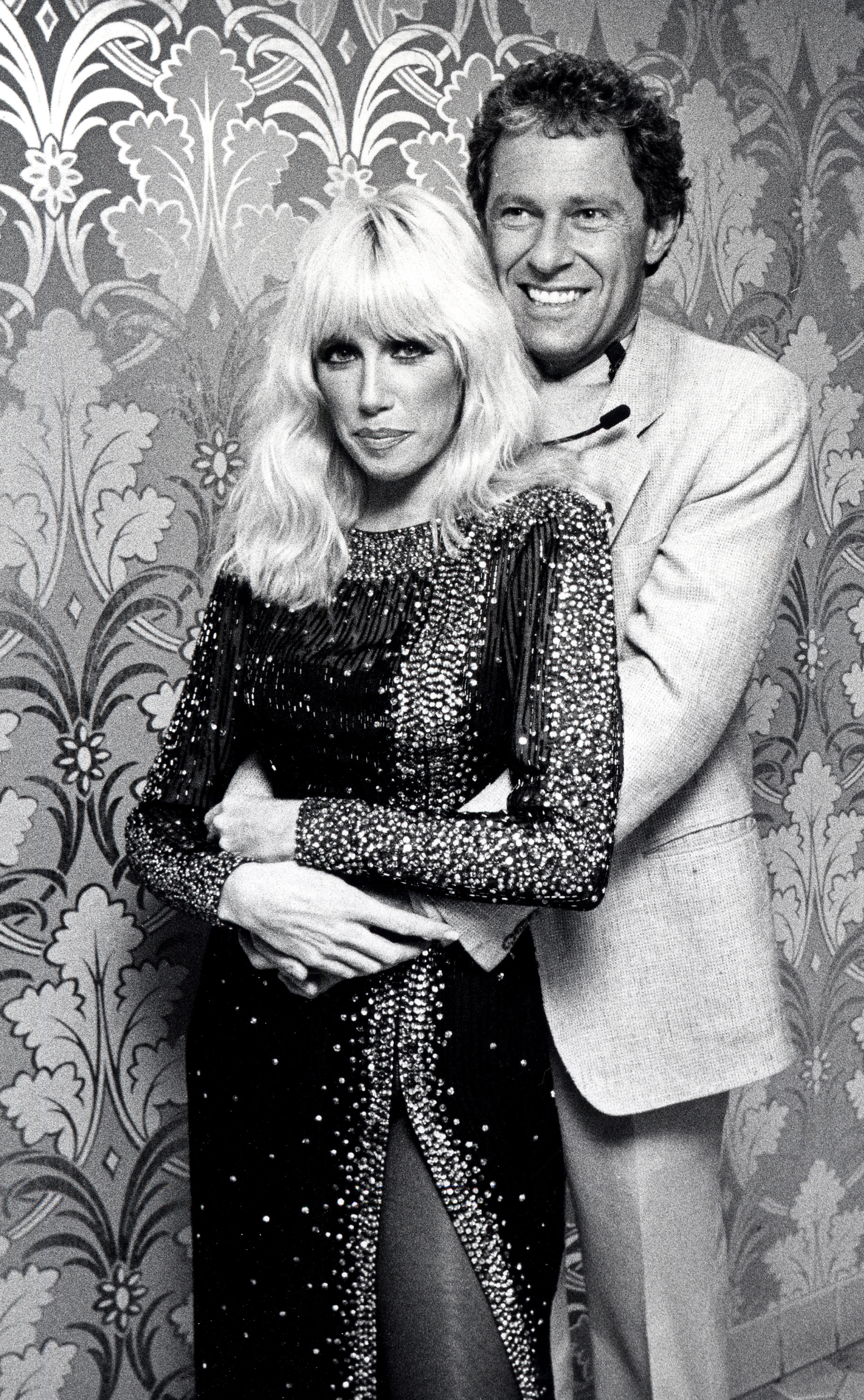 Suzanne Somers and Alan Hamel at the "Dinner with Tiffany's" Lennox Hill Hospital Benefit in New York City on November 15, 1982 | Source: Getty Images