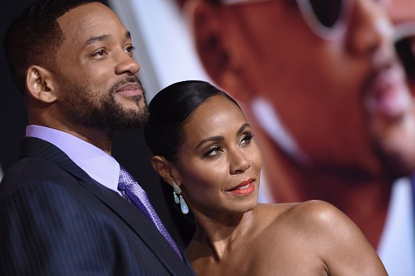 Will Smith and Jada Pinkett during the premiere of the movie "Focus" | Photo: Getty Images