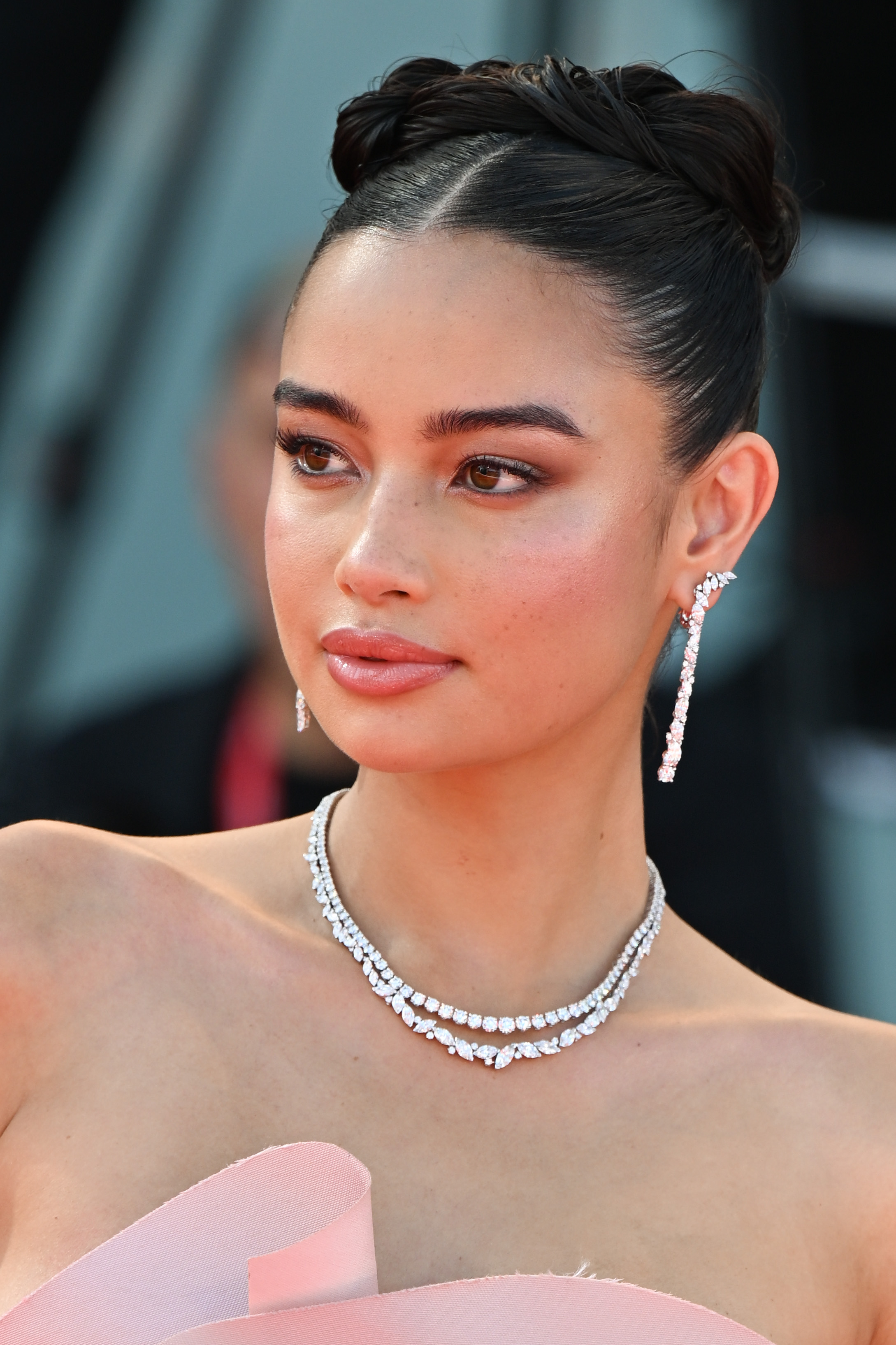Kelsey Merritt poses at the "Tar" red carpet at the 79th Venice International Film Festival on September 1, 2022 in Venice, Italy | Source: Getty Images