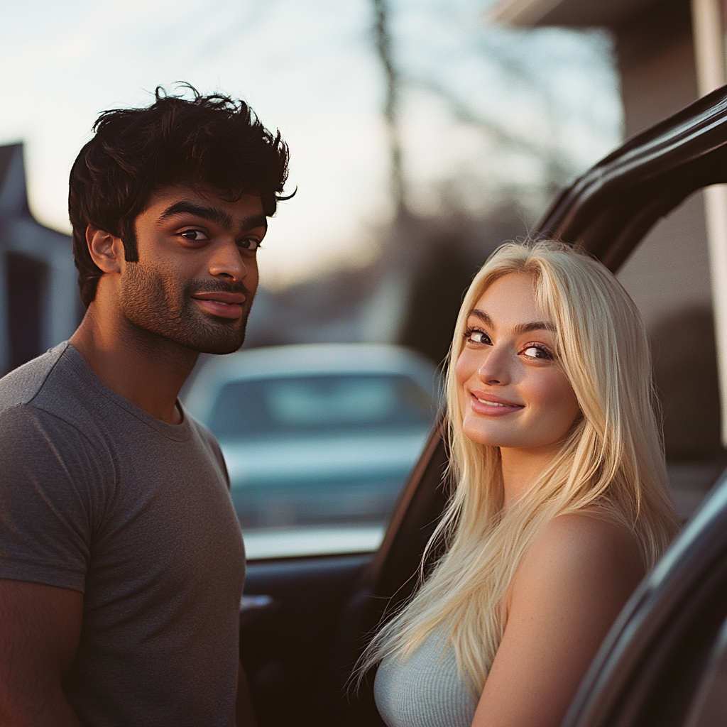 A happy man and woman | Source: Midjourney