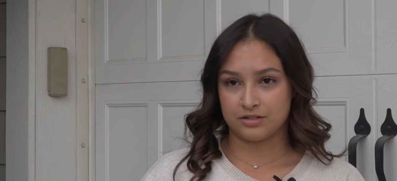 Eyewitness Jaylyn Sanchez recounts the terrifying moment she came face-to-face with the gunman outside the Twin Falls fast-food restaurant. | Source: YouTube/@livenowfox