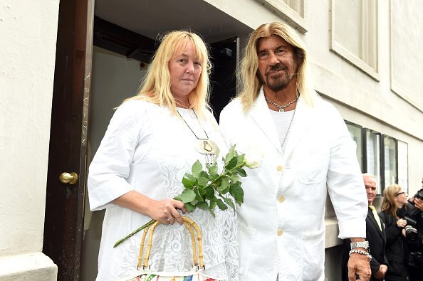 Abi Ofarim und Kirsten Schmidt, München, 2015 | Quelle: Getty Images Abi Ofarim und Kirsten Schmidt, München, 2015 | Quelle: Getty Images