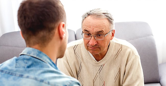 A man and his son having a discussion. | Photo: Shutterstock