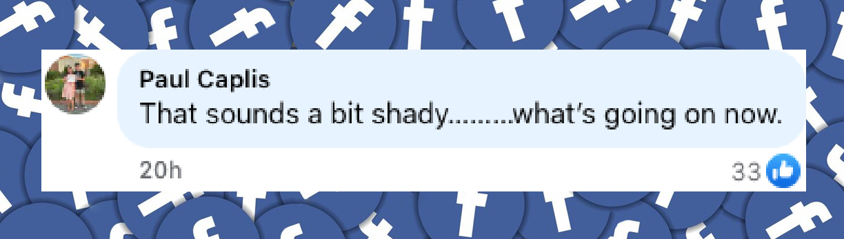 Netizen comment about the North Andover Police Department (NAPD) case, posted on July 1, 2025. | Source: Facebook/Boston 25 News