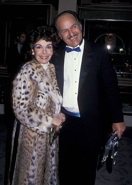 Annette Funicello and Glen Holt attend Sixth Annual American Cinema Awards in Beverly Hills, California, on January 6, 1989. | Source: Getty Images