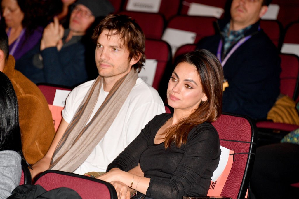 Ashton Kutcher and Mila Kunis attend the 2020 Sundance Film Festival - "Four Good Days" Premiere at Eccles Center Theatre on January 25, 2020. | Source: Getty Images