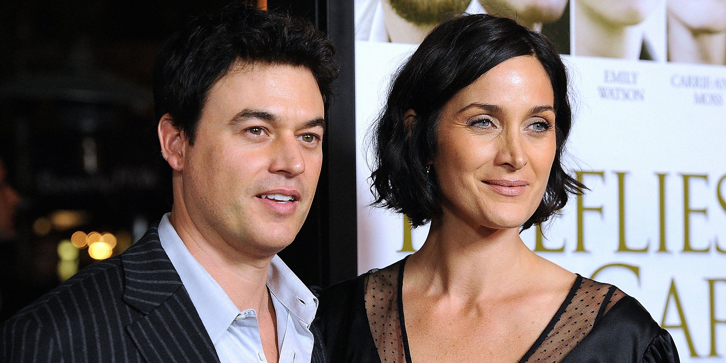 Steven Roy and Carrie-Anne Moss┃Source: Getty Images