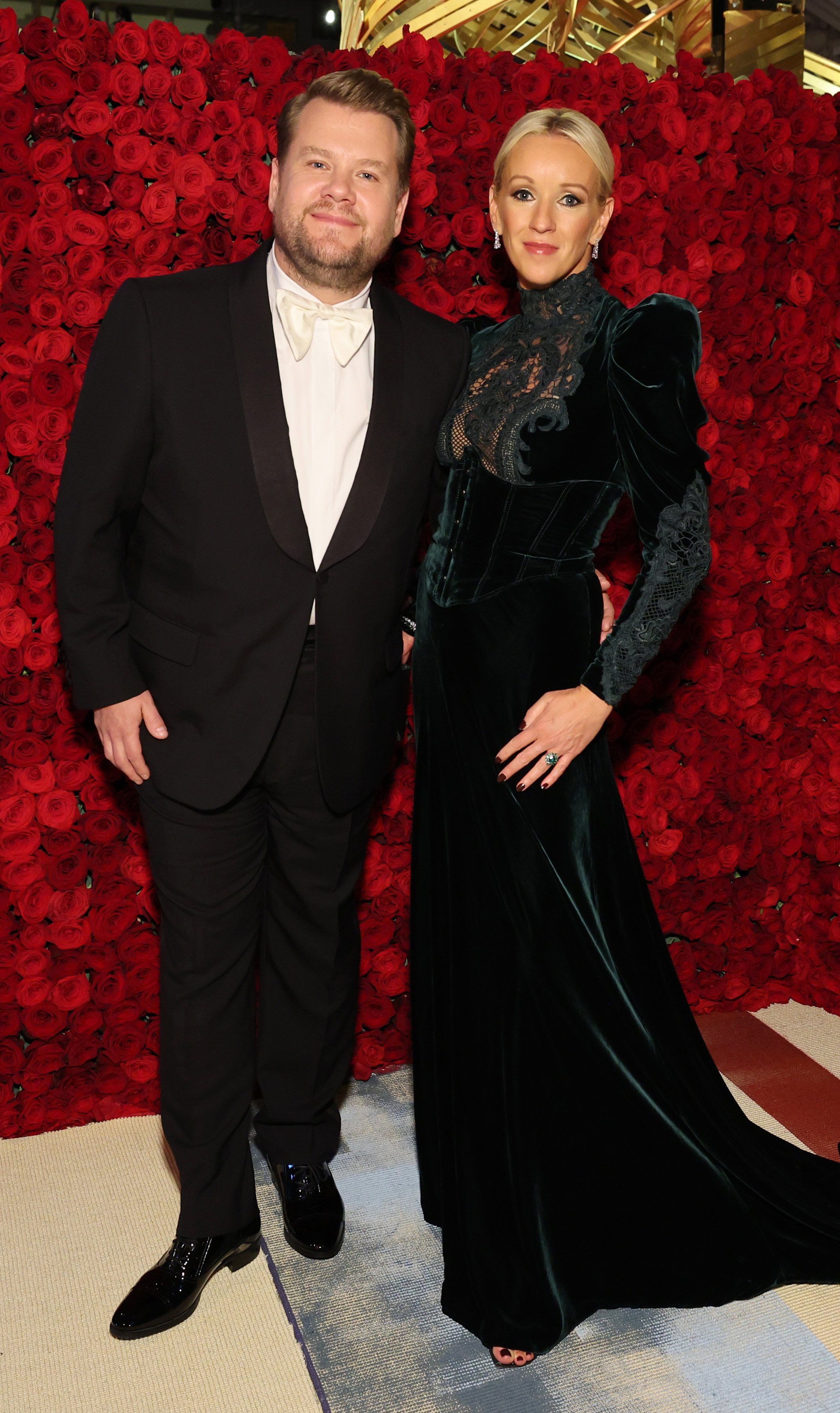 James Corden and Julia Carey at The Metropolitan Museum of Art on May 02, 2022 in New York City. | Source: Getty Images