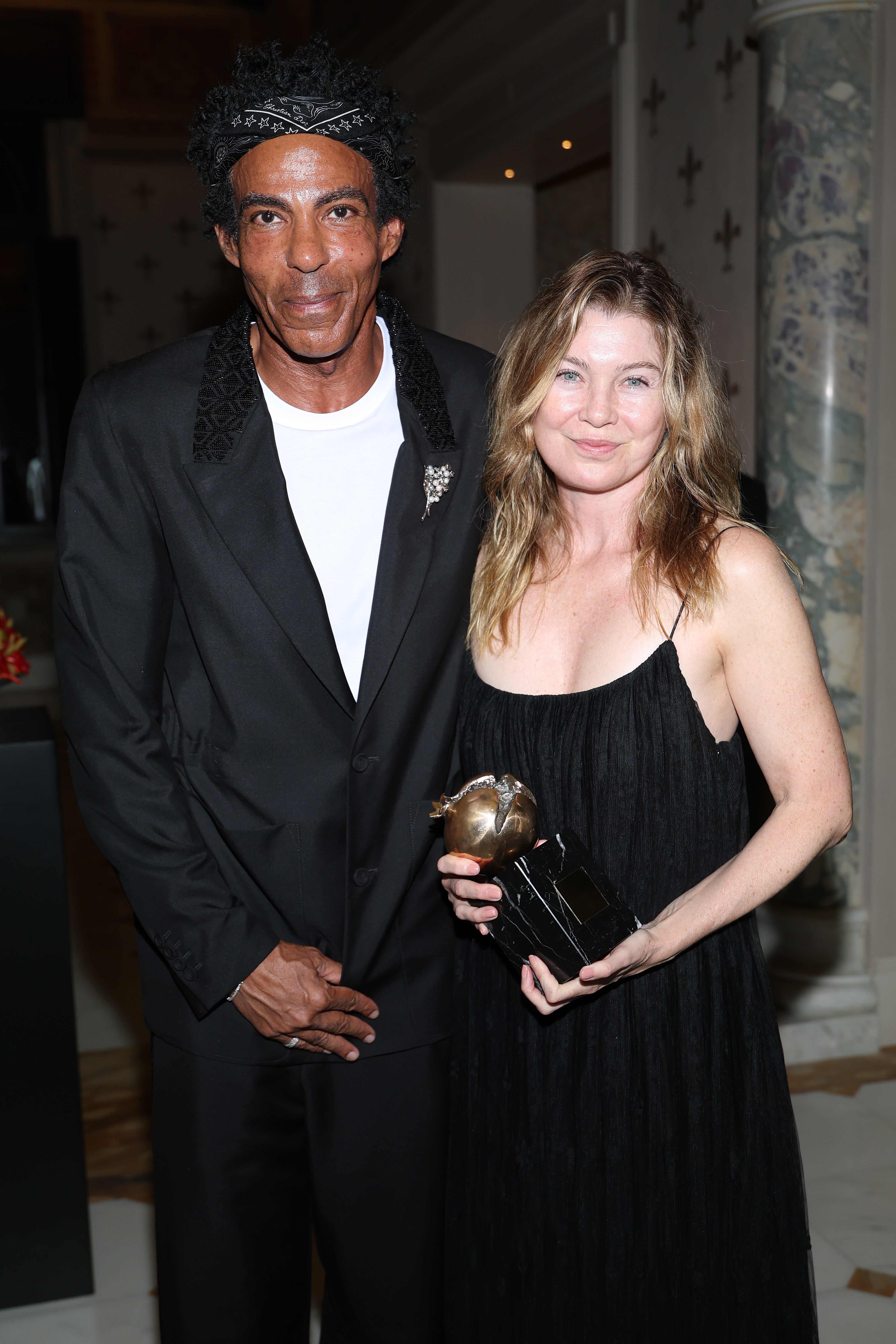 Chris Ivery and Ellen Pompeo attend the Andrea Bocelli "Notti Toscane" event on July 28, 2025 | Source: Getty Images