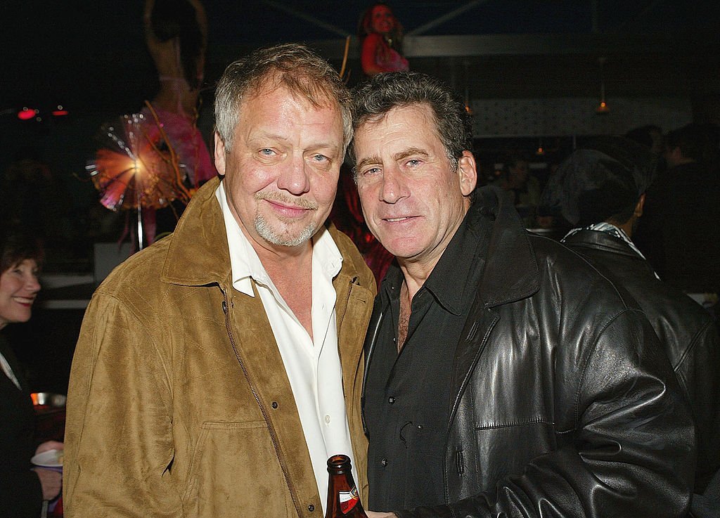 David Soul and Paul Michael Glaser at the premiere after-party of "Starsky and Hutch" on February 26, 2004 | Photo: GettyImages