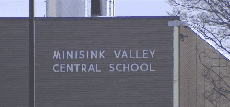 The exterior of Minisink Valley Central School | Source: YouTube NBC New New York