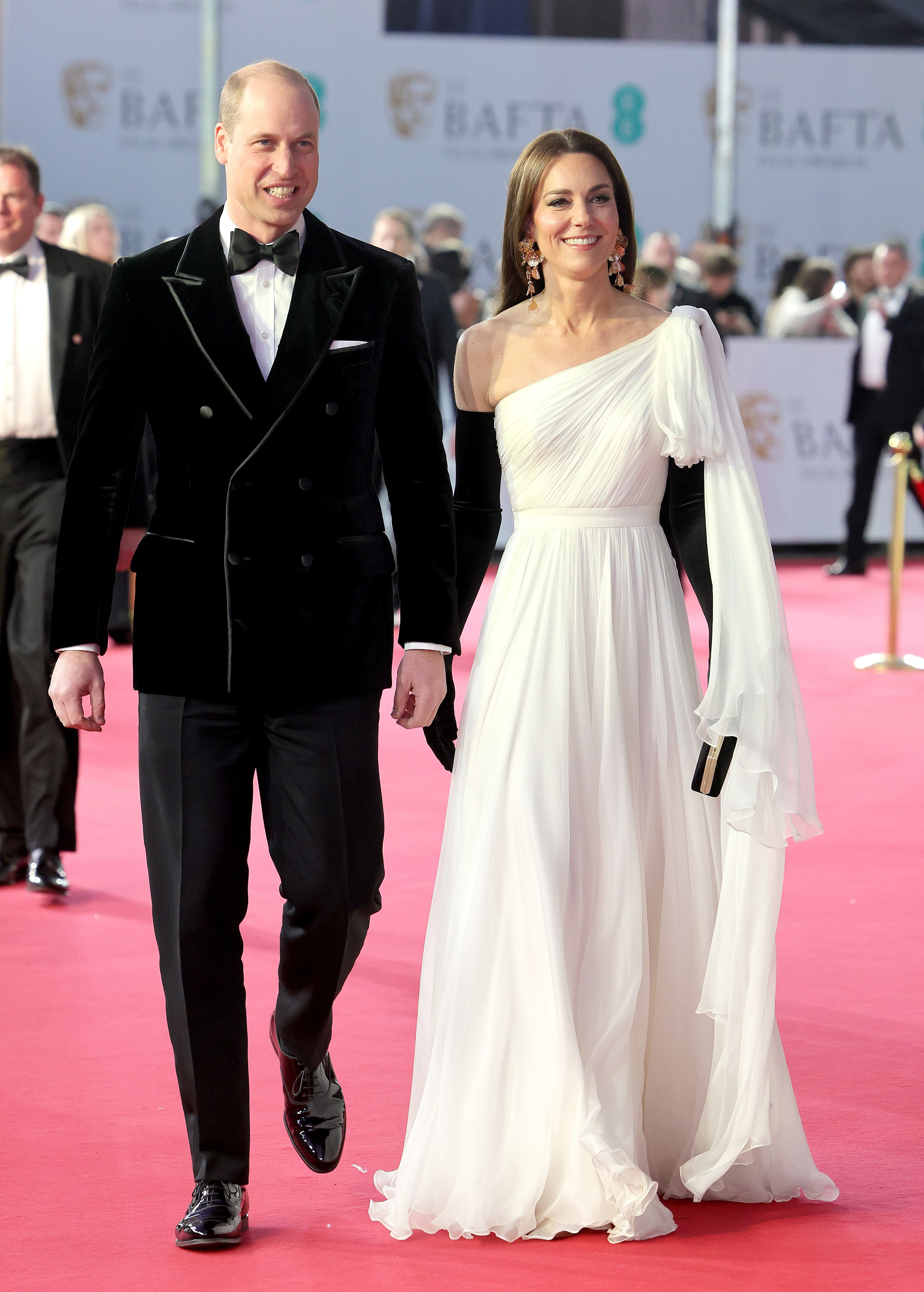 Catherine, Princess of Wales and Prince William, Prince of Wales attend the EE BAFTA Film Awards 2023 at The Royal Festival Hall on February 19, 2023 in London, England | Source: Getty Images 