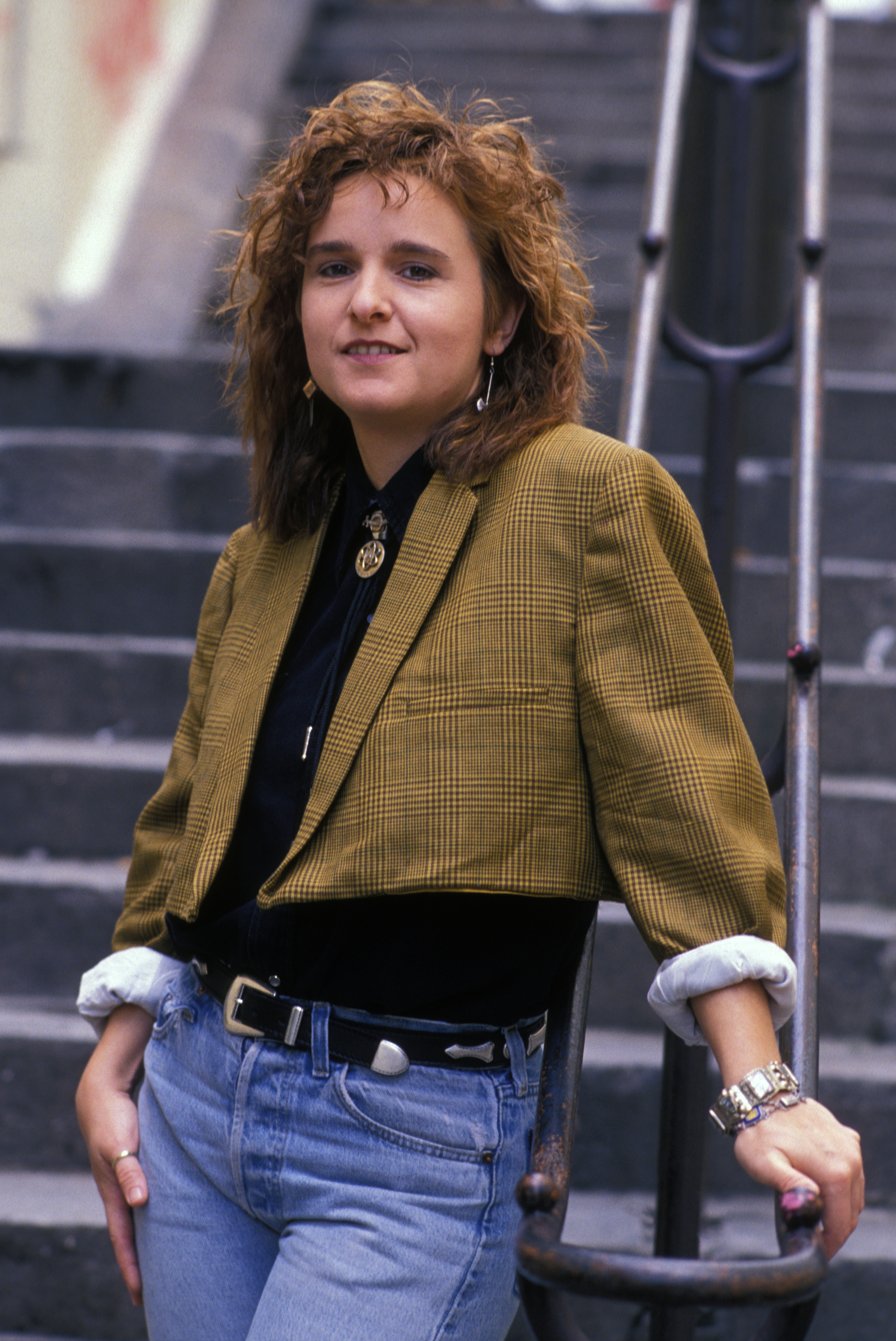 Melissa Lou Etheridge in Paris, France in 1988 | Source: Getty Images