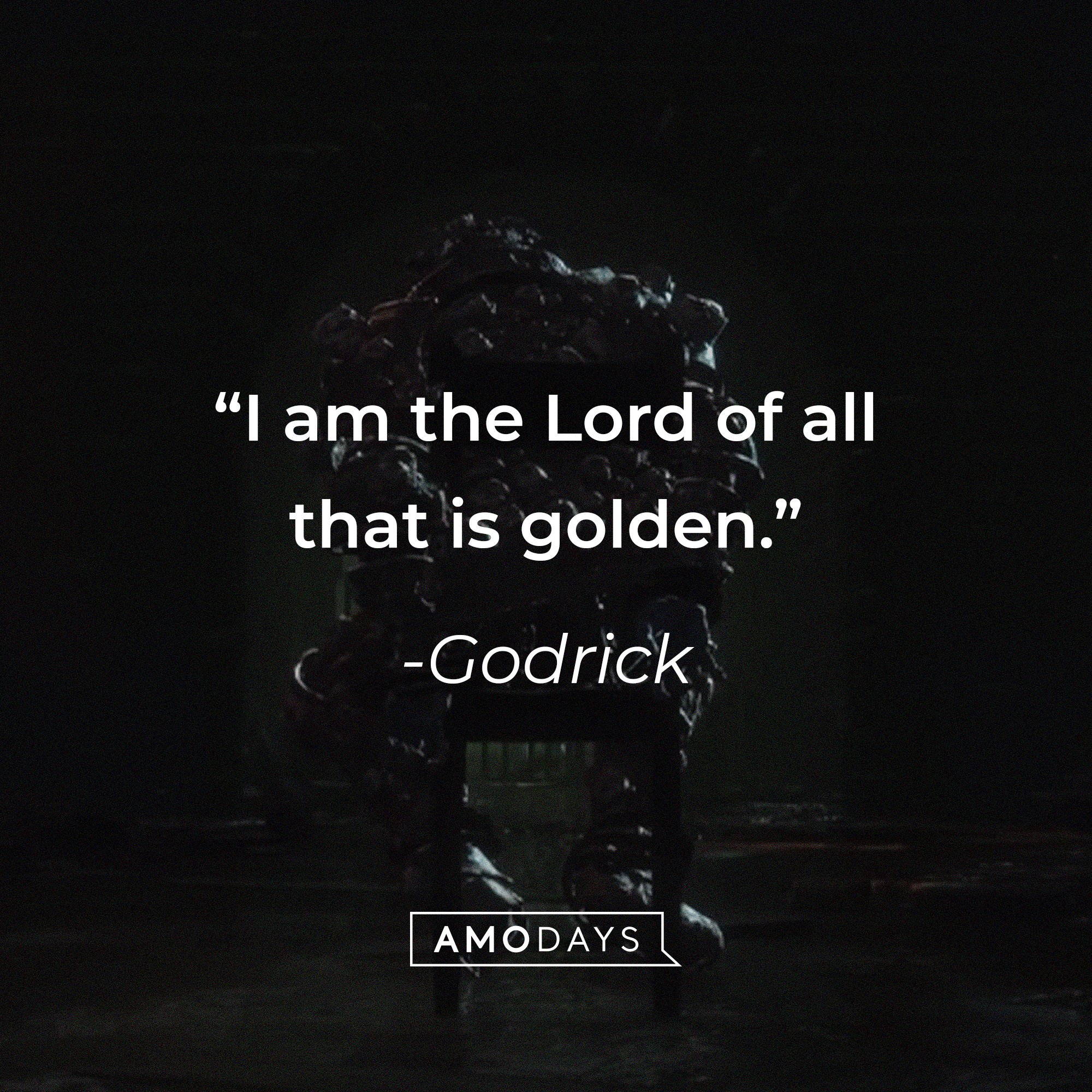Godrick’s quote: "I am the Lord of all that is golden." | Image: AmoDays