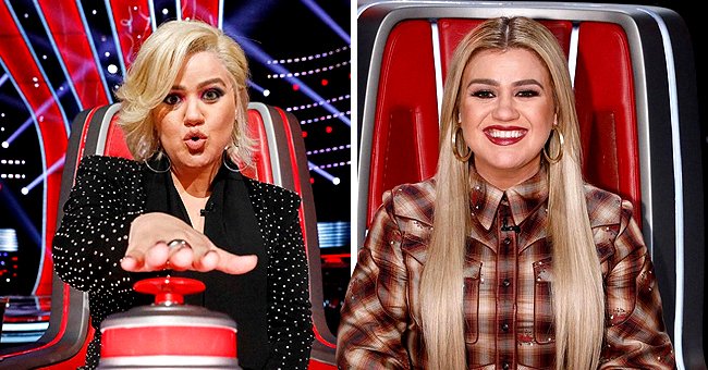 Kelly Clarkson Kicks off New Season of 'The Voice' with Sporting New  Layered Bob Haircut
