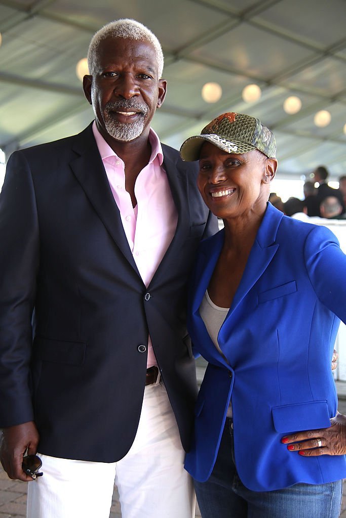 Dan Gasby and B. Smith attend the 41st Annual Hampton Classic Horse Show Grand Prix on September 4, 2016 | Photo: Getty Images
