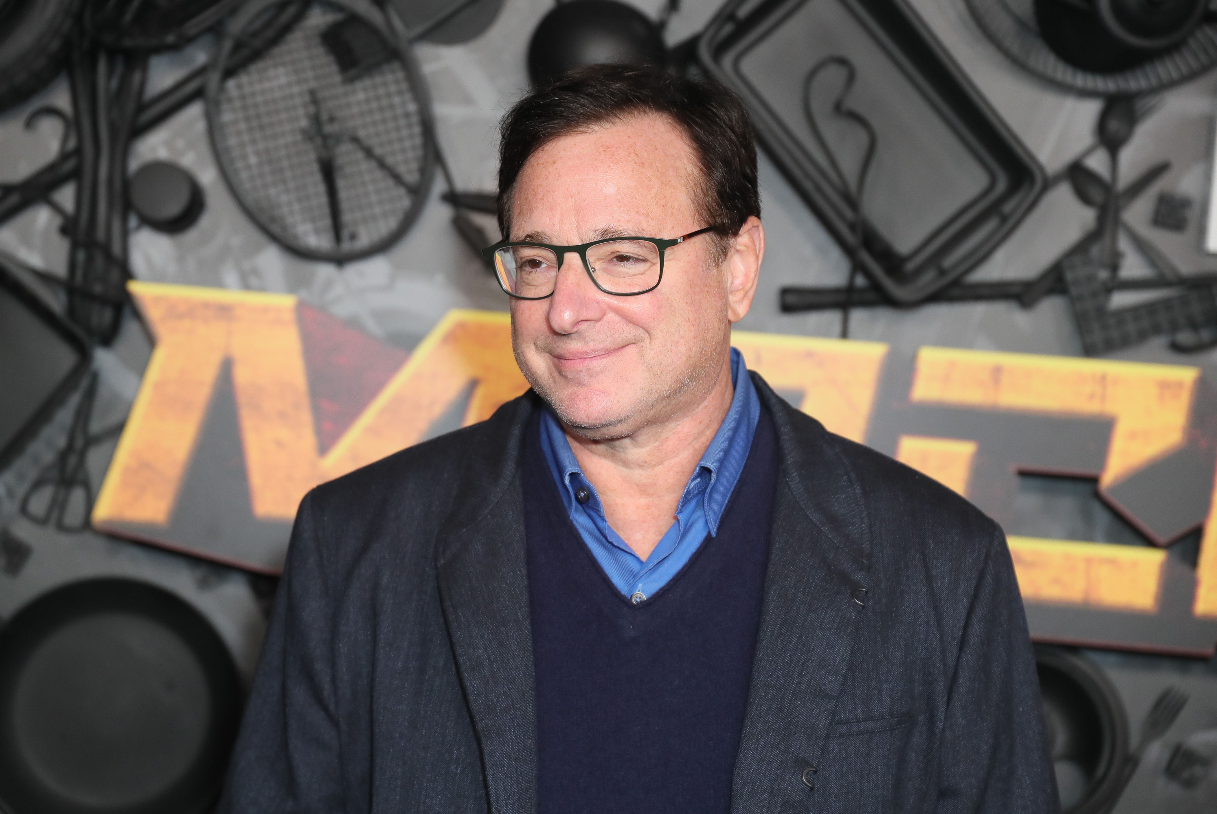 Bob Saget attends the red carpet premiere and party for Peacock's new comedy series "MacGruber" at California Science Center on December 8, 2021, in Los Angeles, California. | Source: Getty Images