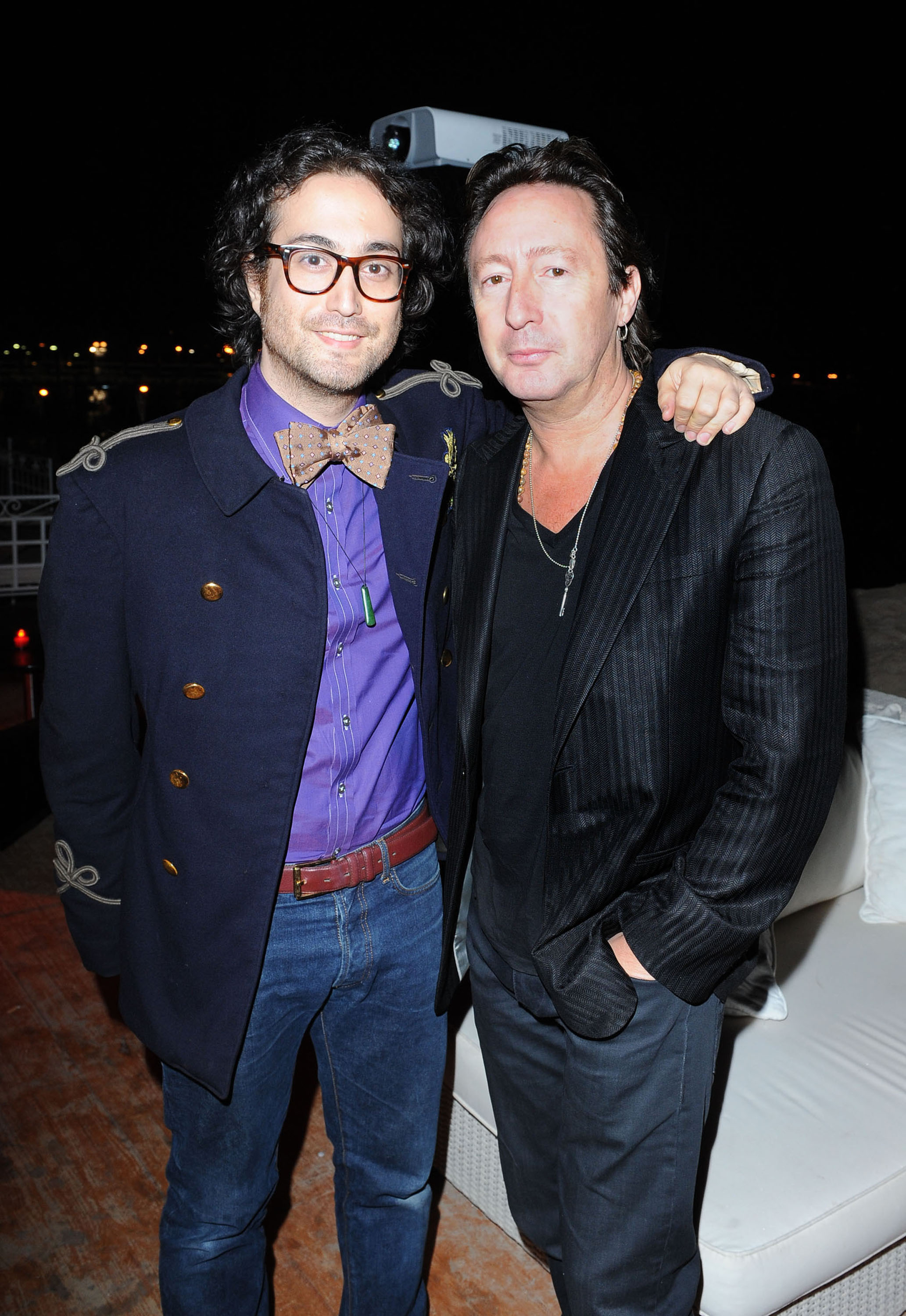 Sean Lennon and Julian Lennon in France in 2009 | Source: Getty Images 