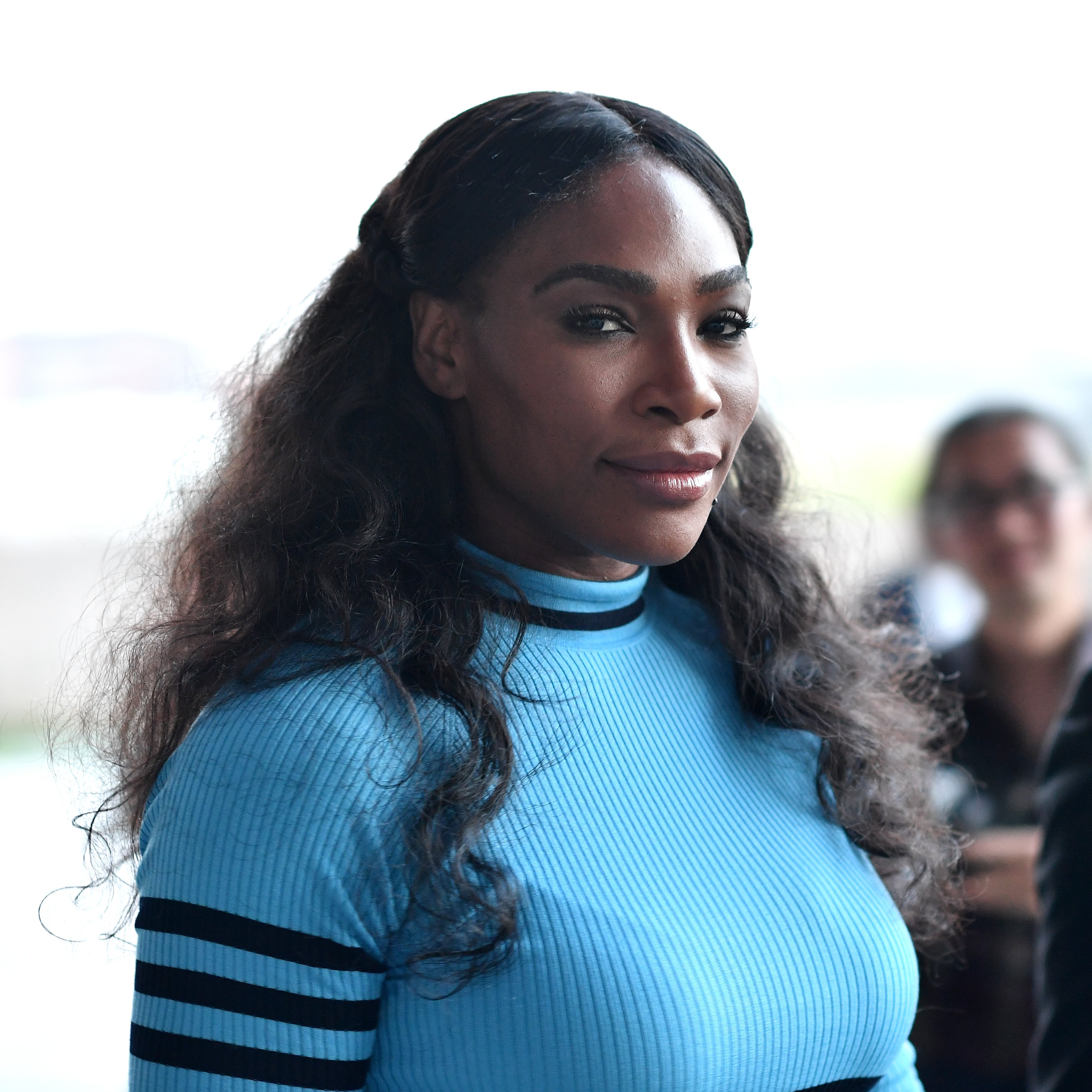 Serena Williams at the Milan Fashion Week in September 2016. | Photo: Getty Images