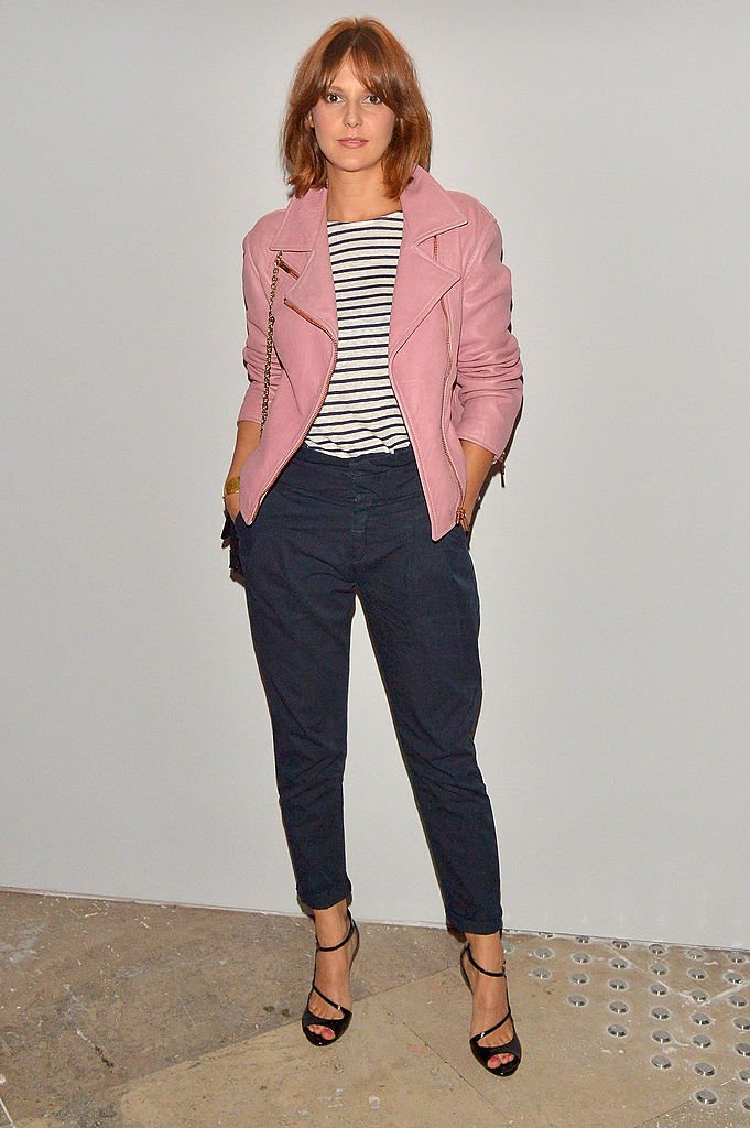 Élodie Navarre le 30 septembre 2013 à Paris. l Source : Getty Images