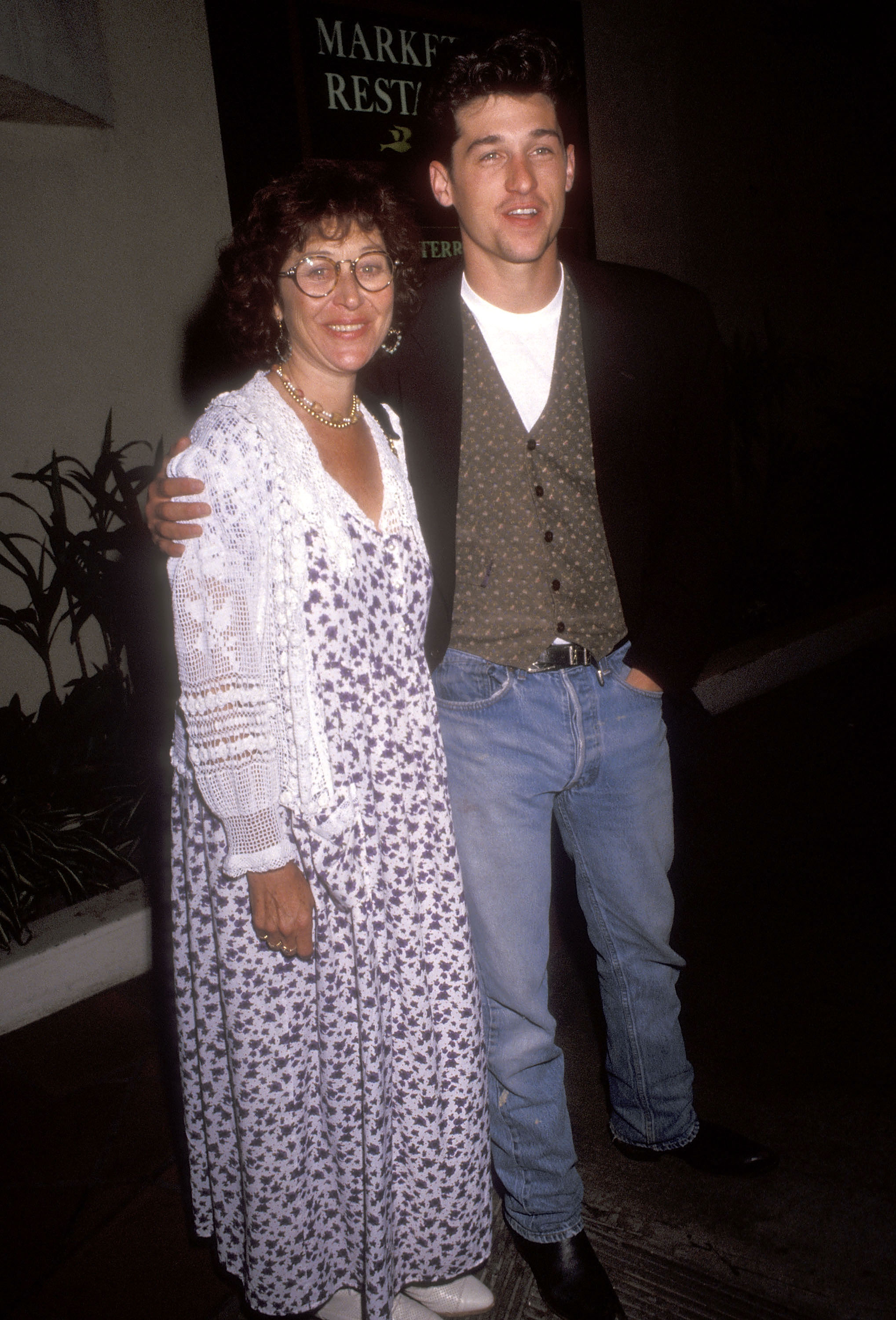 Rocky Parker and her actor husband at "The Indian Runner" Century City premiere on September 19, 1991, in Century City, California | Source: Getty Images
