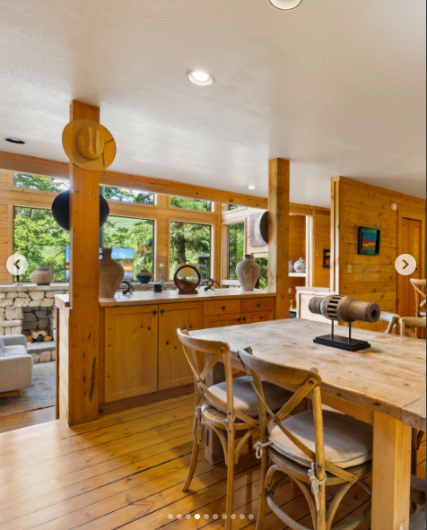 A view inside Sibylle Szaggars Redford's Utah home, posted on July 6, 2024 | Source: Instagram/windermere