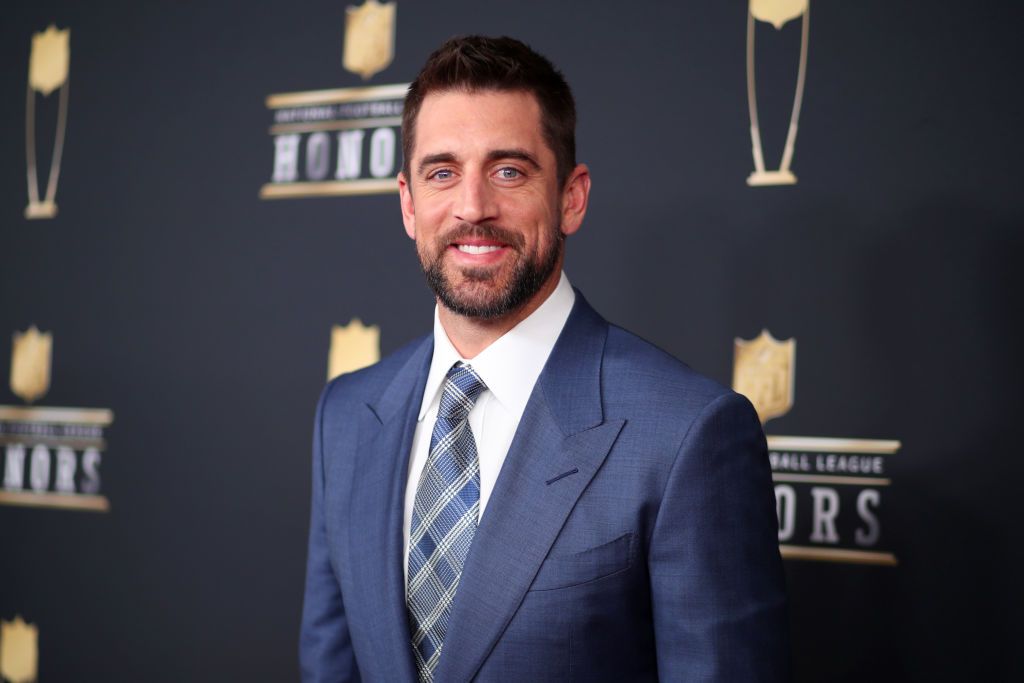 NFL Player Aaron Rodgers at the NFL Honors at University of Minnesota on February 3, 2018 | Photo: Getty Images